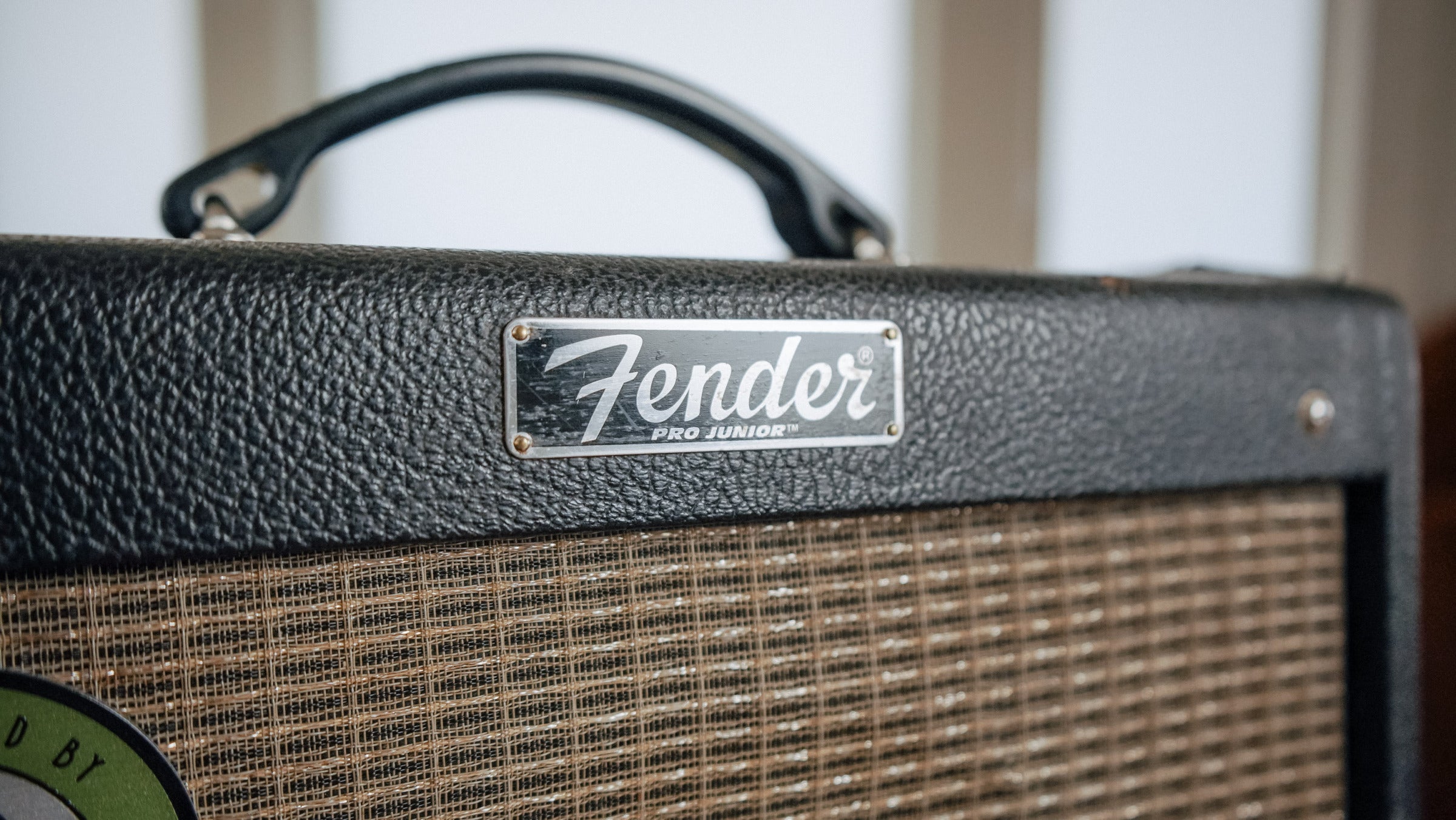 #016 Prof Pinotte Hot Rodded Fender Pro Jr with external Fender Cabinet