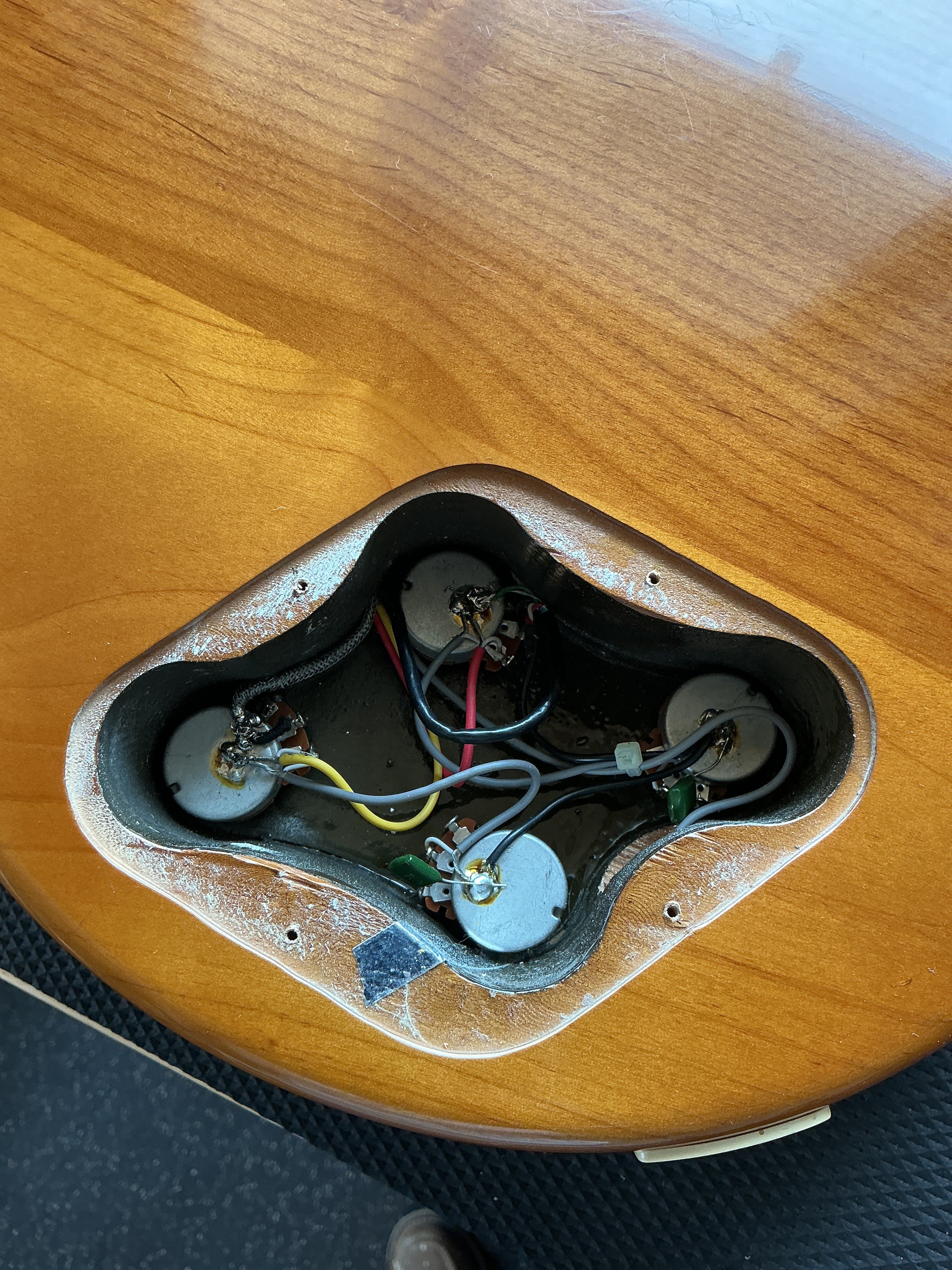 Epiphone Les Paul with Birdseye Maple Top in Custom Orange Crush Finish - 90’s