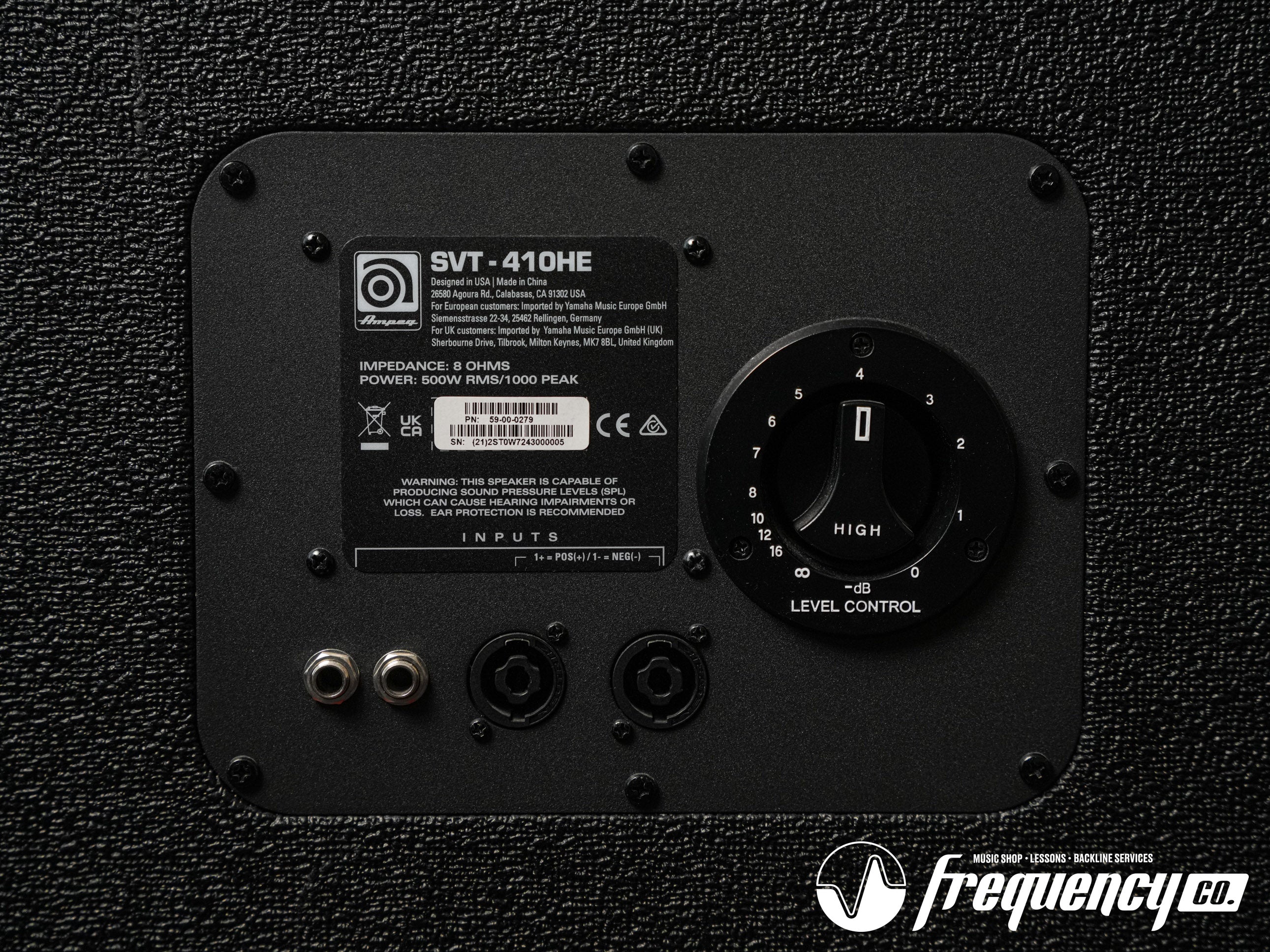 Ampeg SVT 410HE 4x10 Bass Cabinet