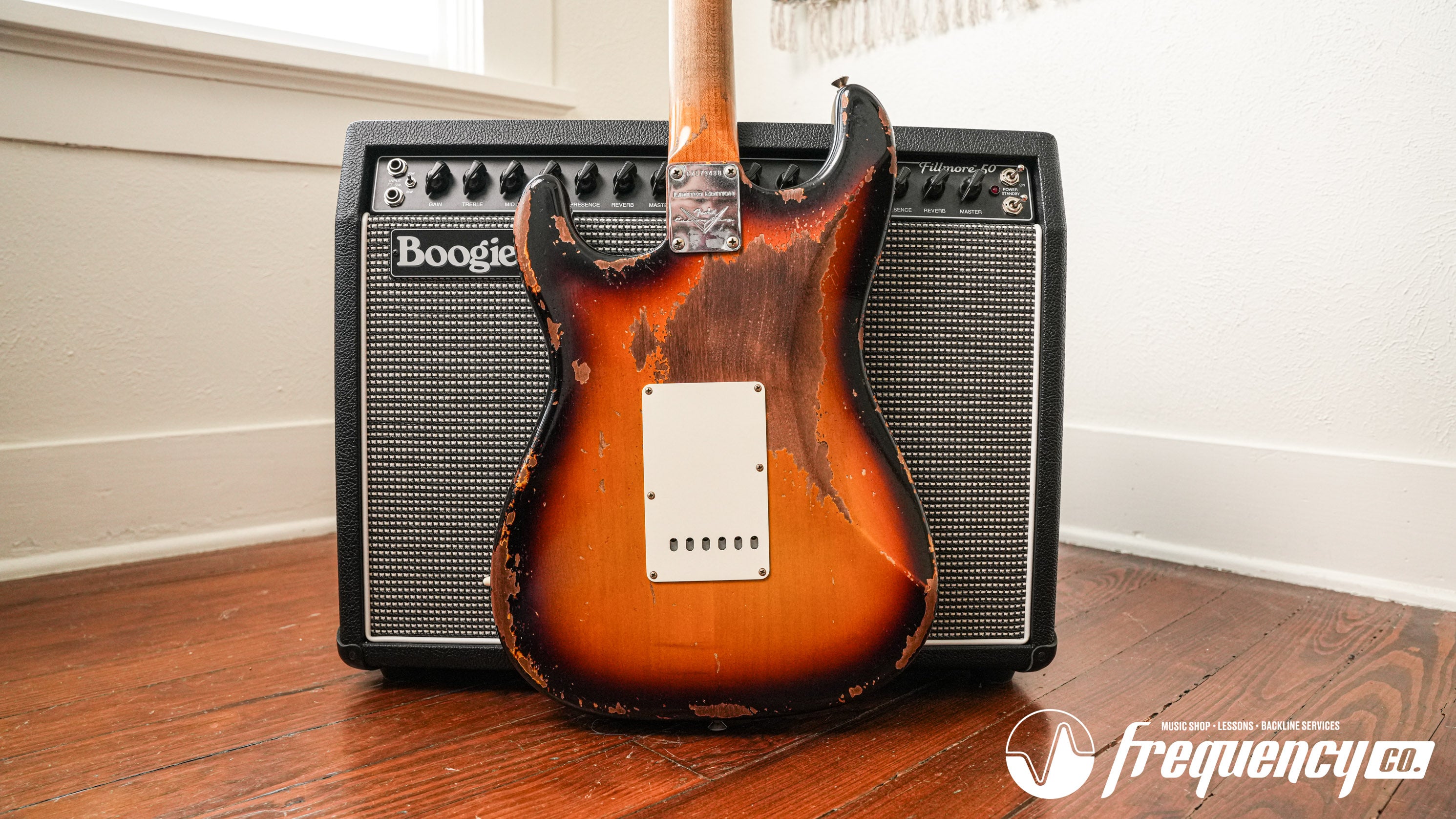 Fender Custom Shop Limited Edition Roasted Stratocaster 1961 Reissue in Sunburst with Rosewood Fingerboard - 2023