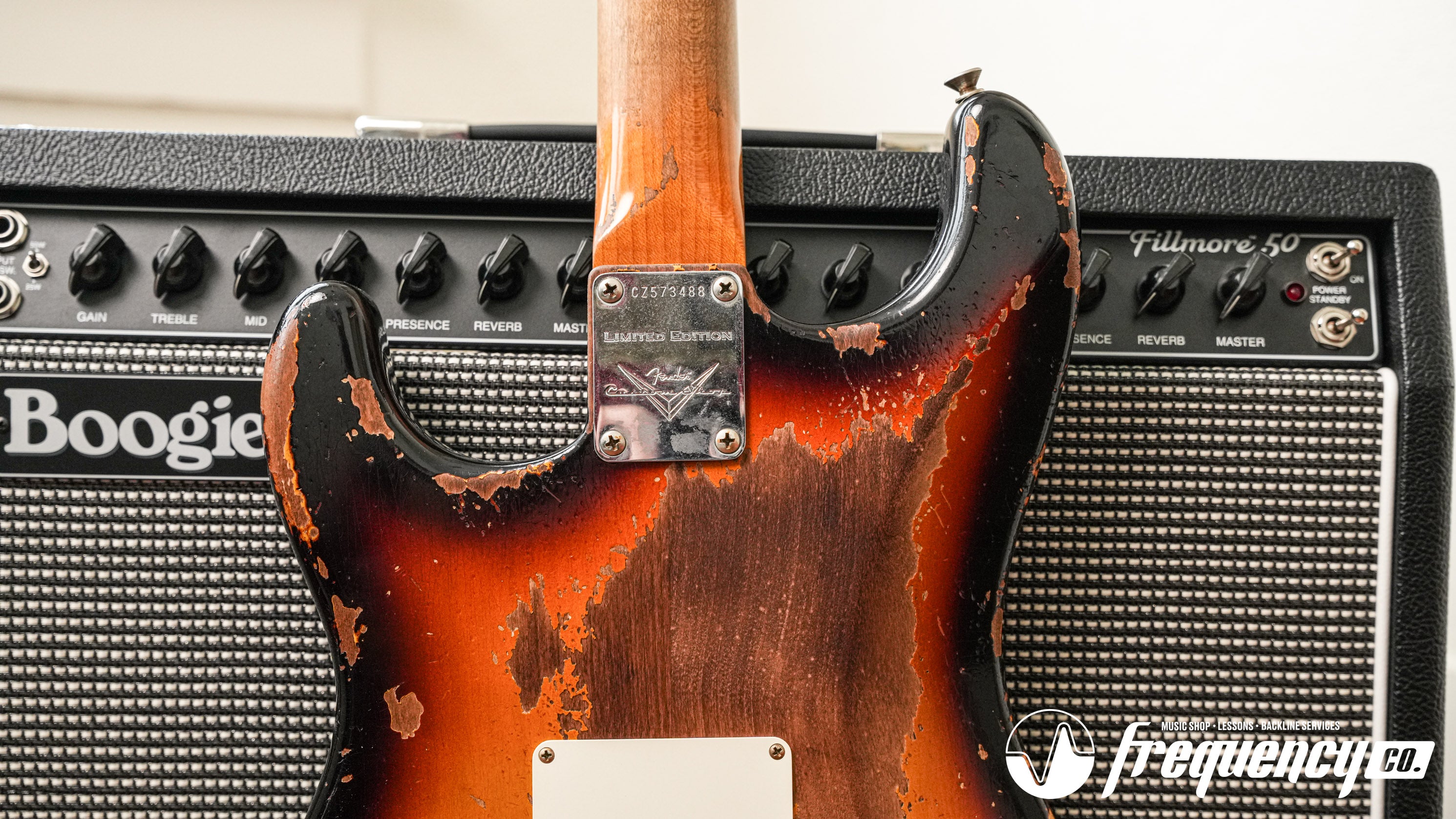 Fender Custom Shop Limited Edition Roasted Stratocaster 1961 Reissue in Sunburst with Rosewood Fingerboard - 2023