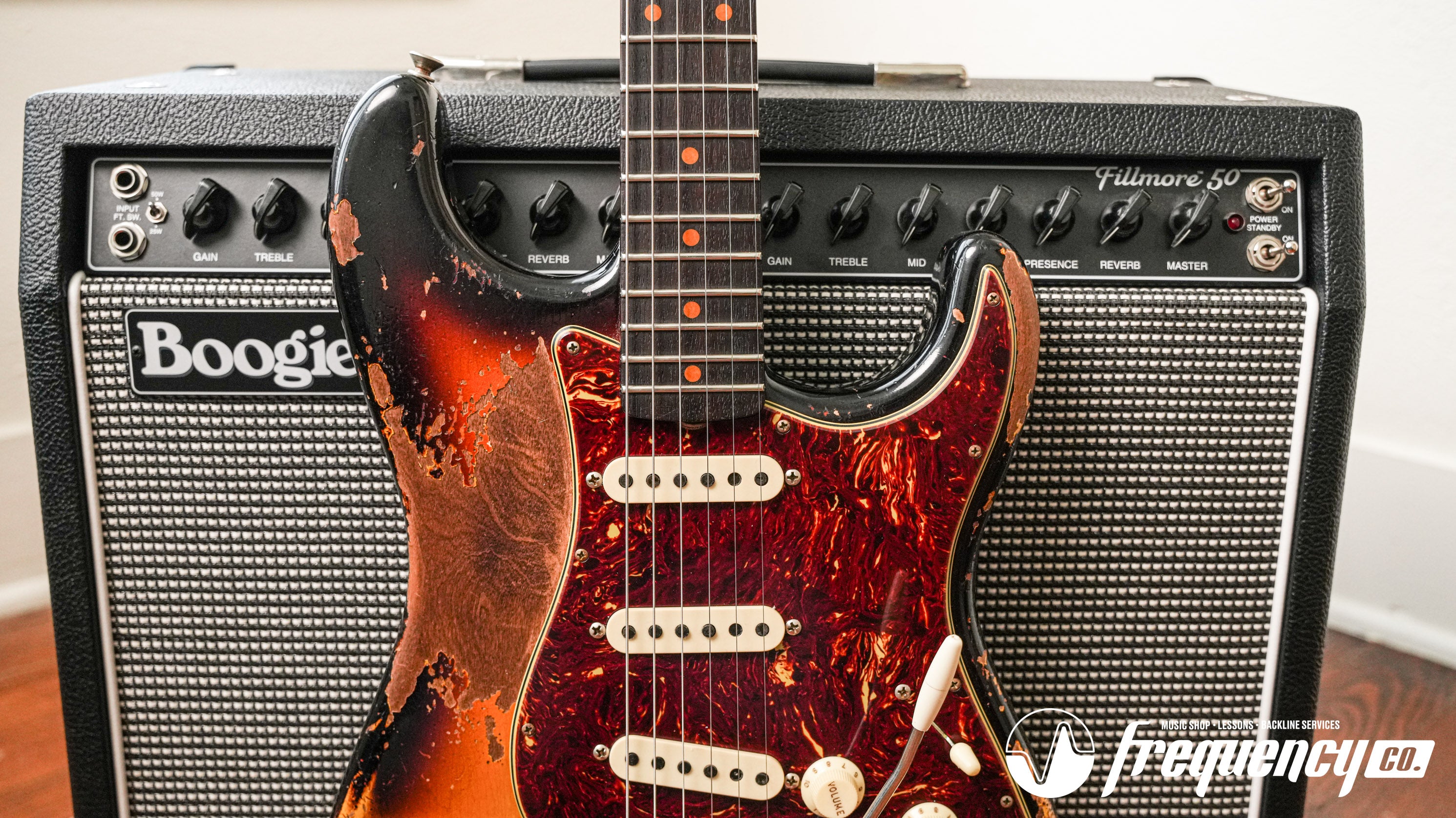 Fender Custom Shop Limited Edition Roasted Stratocaster 1961 Reissue in Sunburst with Rosewood Fingerboard - 2023