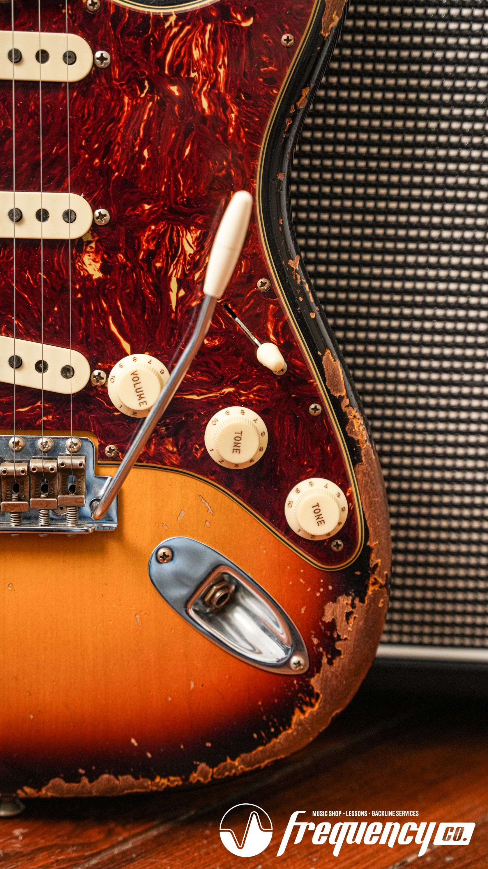 Fender Custom Shop Limited Edition Roasted Stratocaster 1961 Reissue in Sunburst with Rosewood Fingerboard - 2023