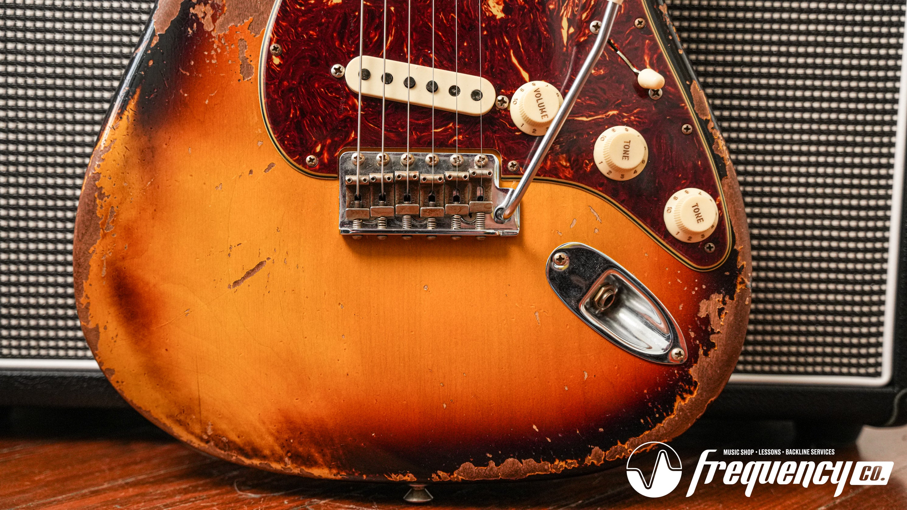 Fender Custom Shop Limited Edition Roasted Stratocaster 1961 Reissue in Sunburst with Rosewood Fingerboard - 2023
