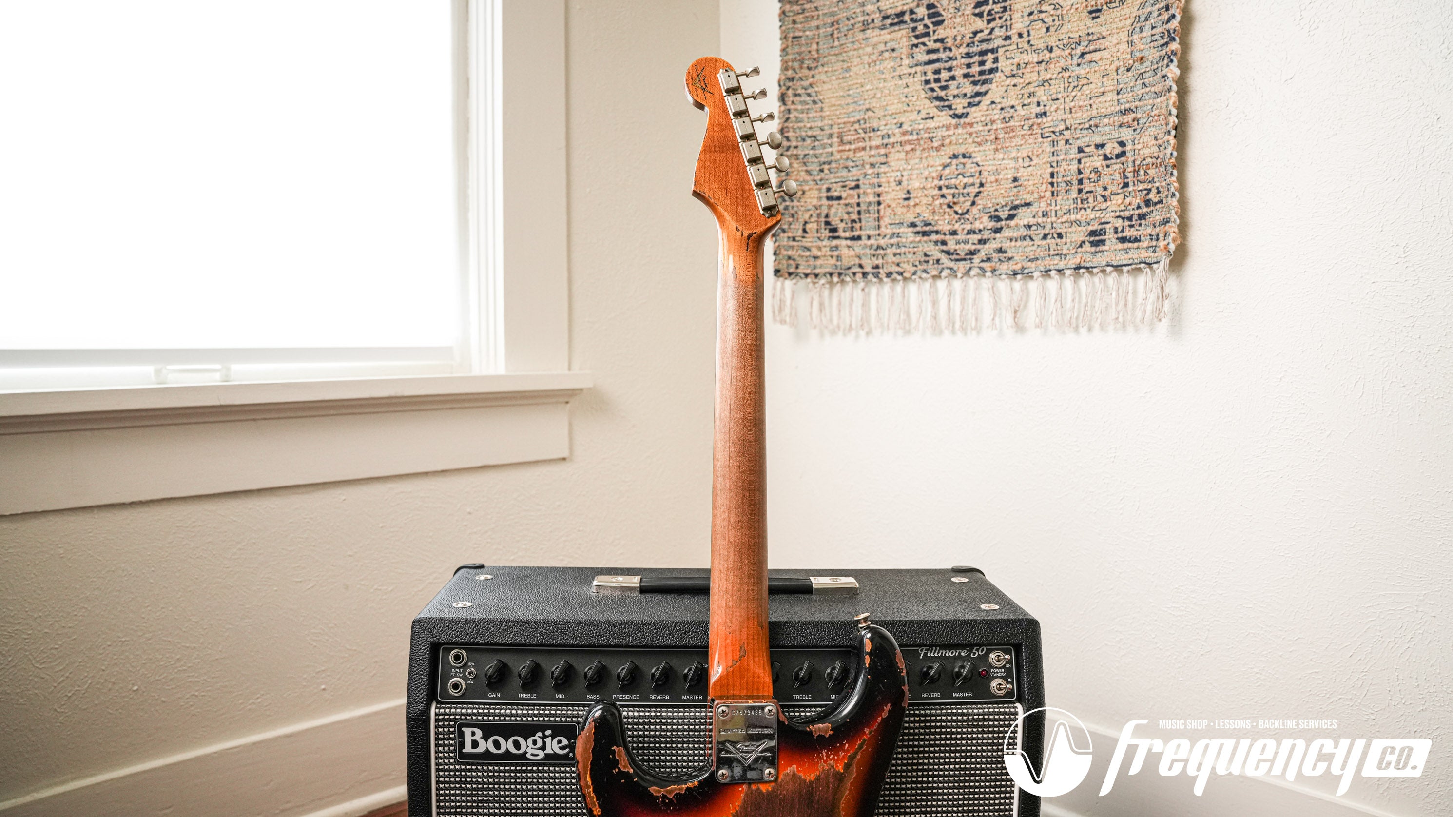 Fender Custom Shop Limited Edition Roasted Stratocaster 1961 Reissue in Sunburst with Rosewood Fingerboard - 2023