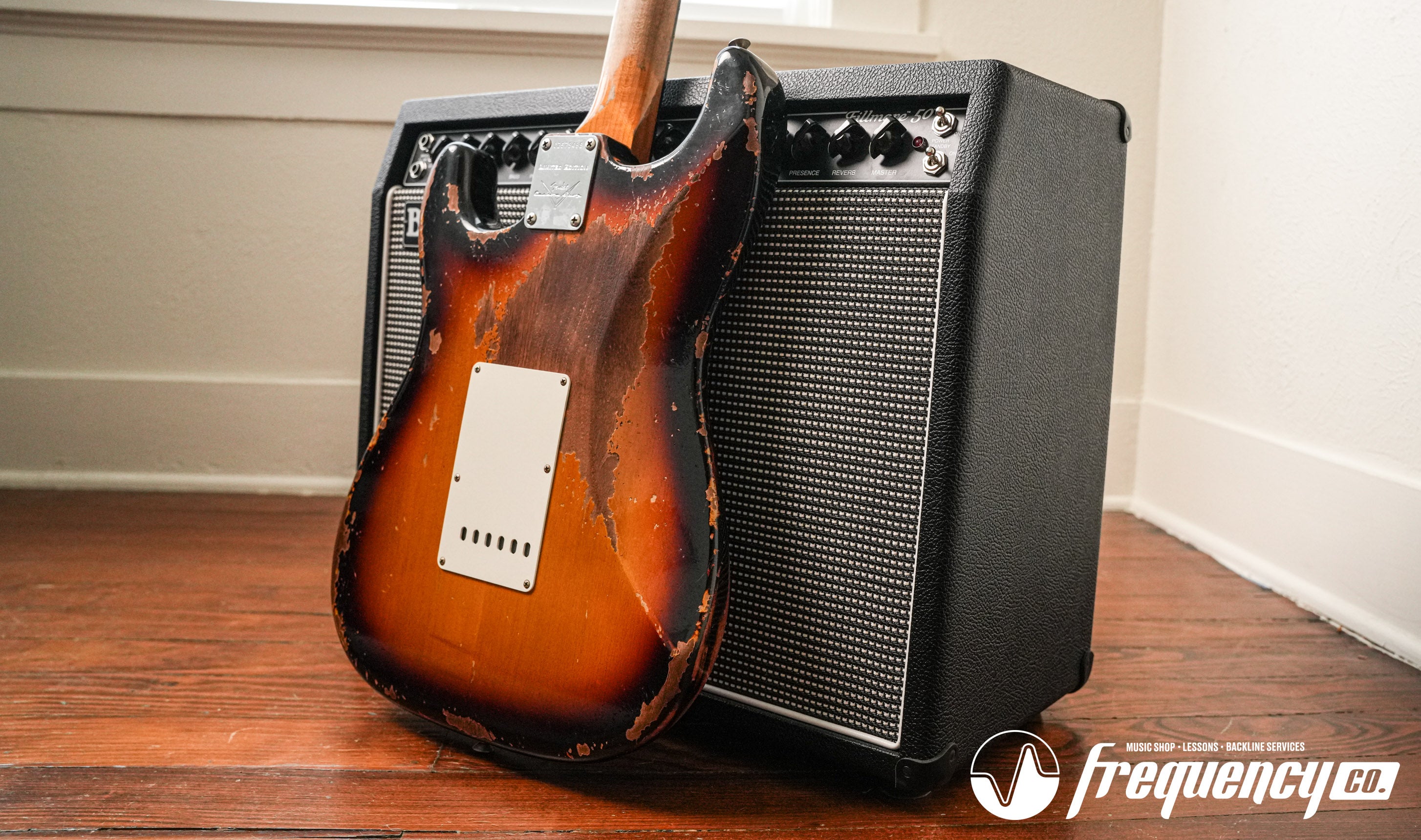 Fender Custom Shop Limited Edition Roasted Stratocaster 1961 Reissue in Sunburst with Rosewood Fingerboard - 2023