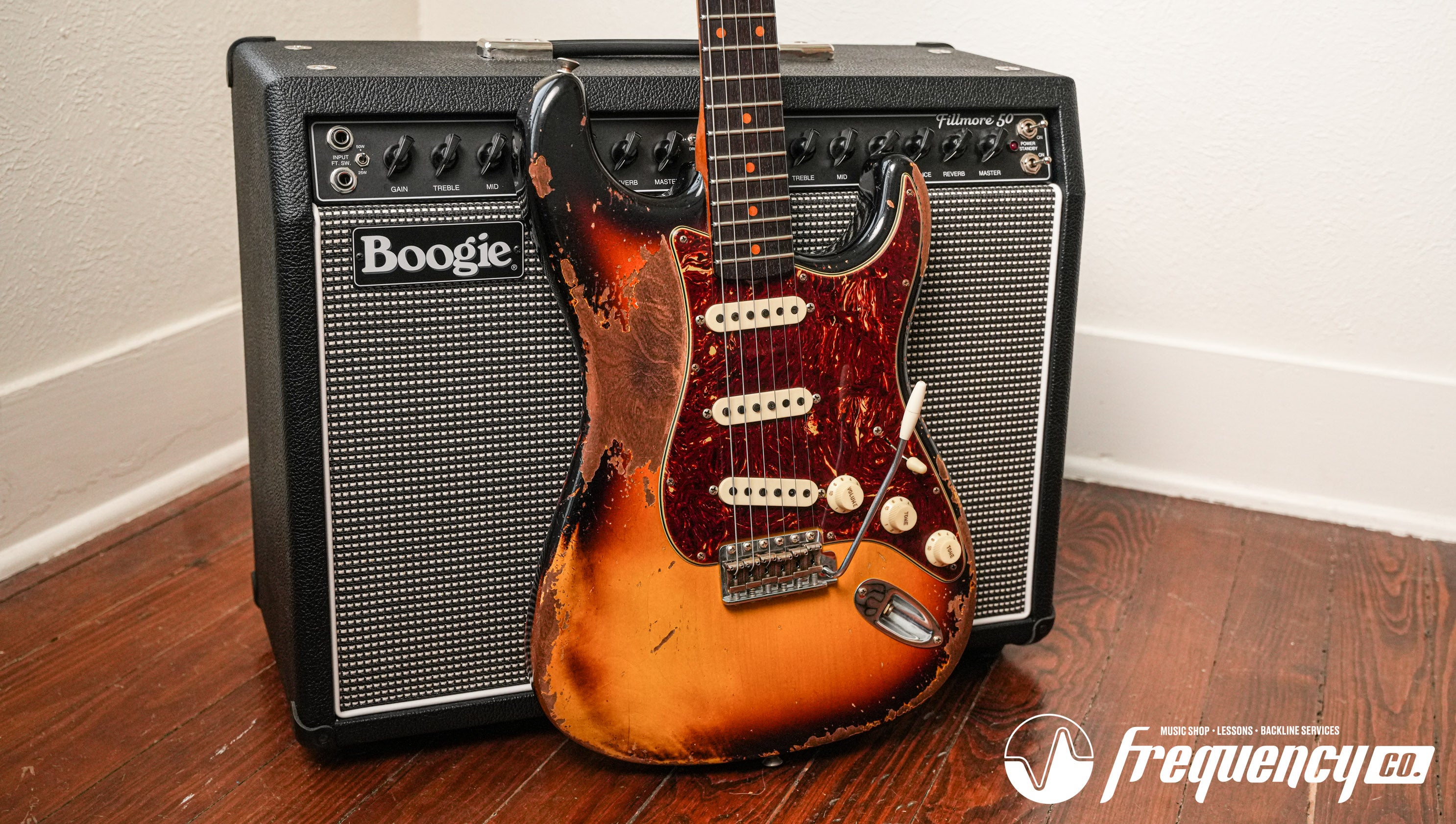 Fender Custom Shop Limited Edition Roasted Stratocaster 1961 Reissue in Sunburst with Rosewood Fingerboard - 2023