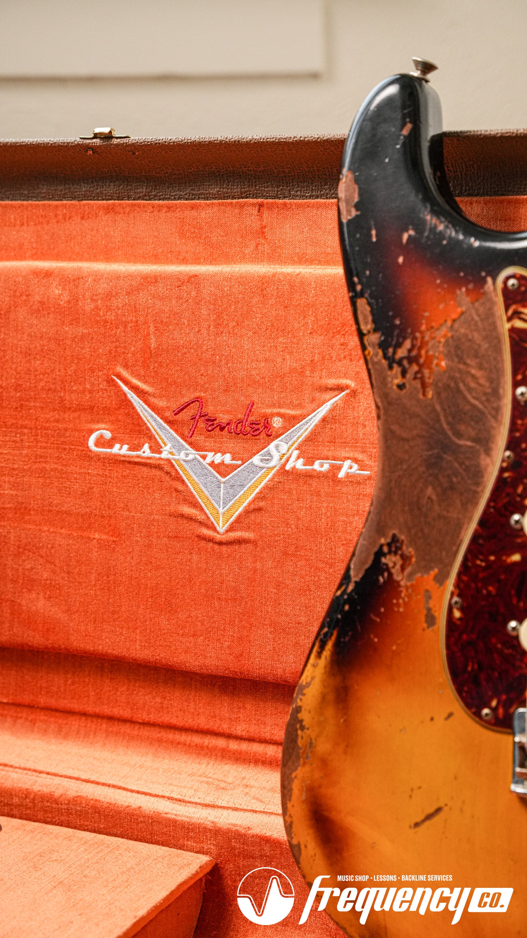 Fender Custom Shop Limited Edition Roasted Stratocaster 1961 Reissue in Sunburst with Rosewood Fingerboard - 2023