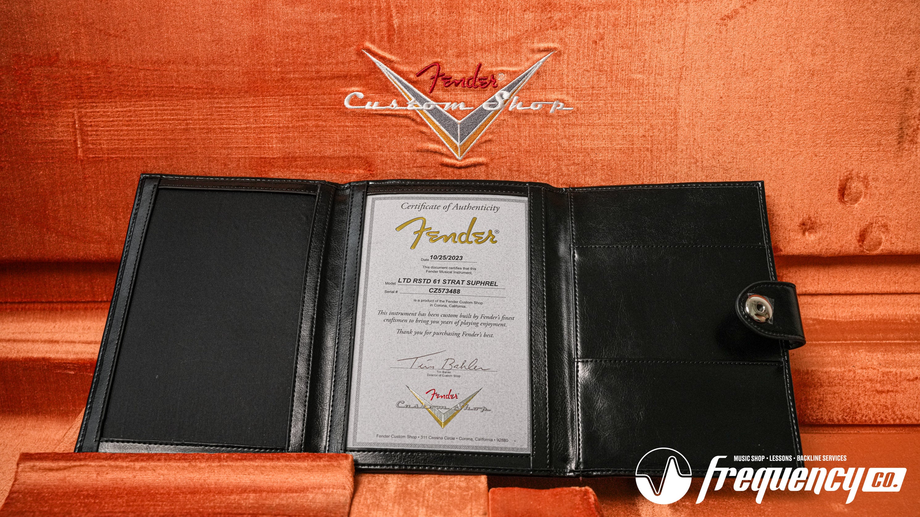 Fender Custom Shop Limited Edition Roasted Stratocaster 1961 Reissue in Sunburst with Rosewood Fingerboard - 2023