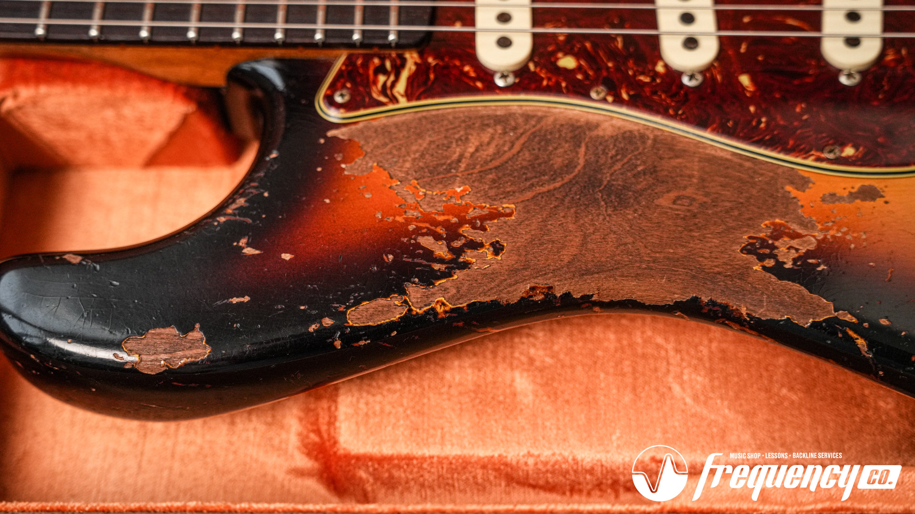 Fender Custom Shop Limited Edition Roasted Stratocaster 1961 Reissue in Sunburst with Rosewood Fingerboard - 2023