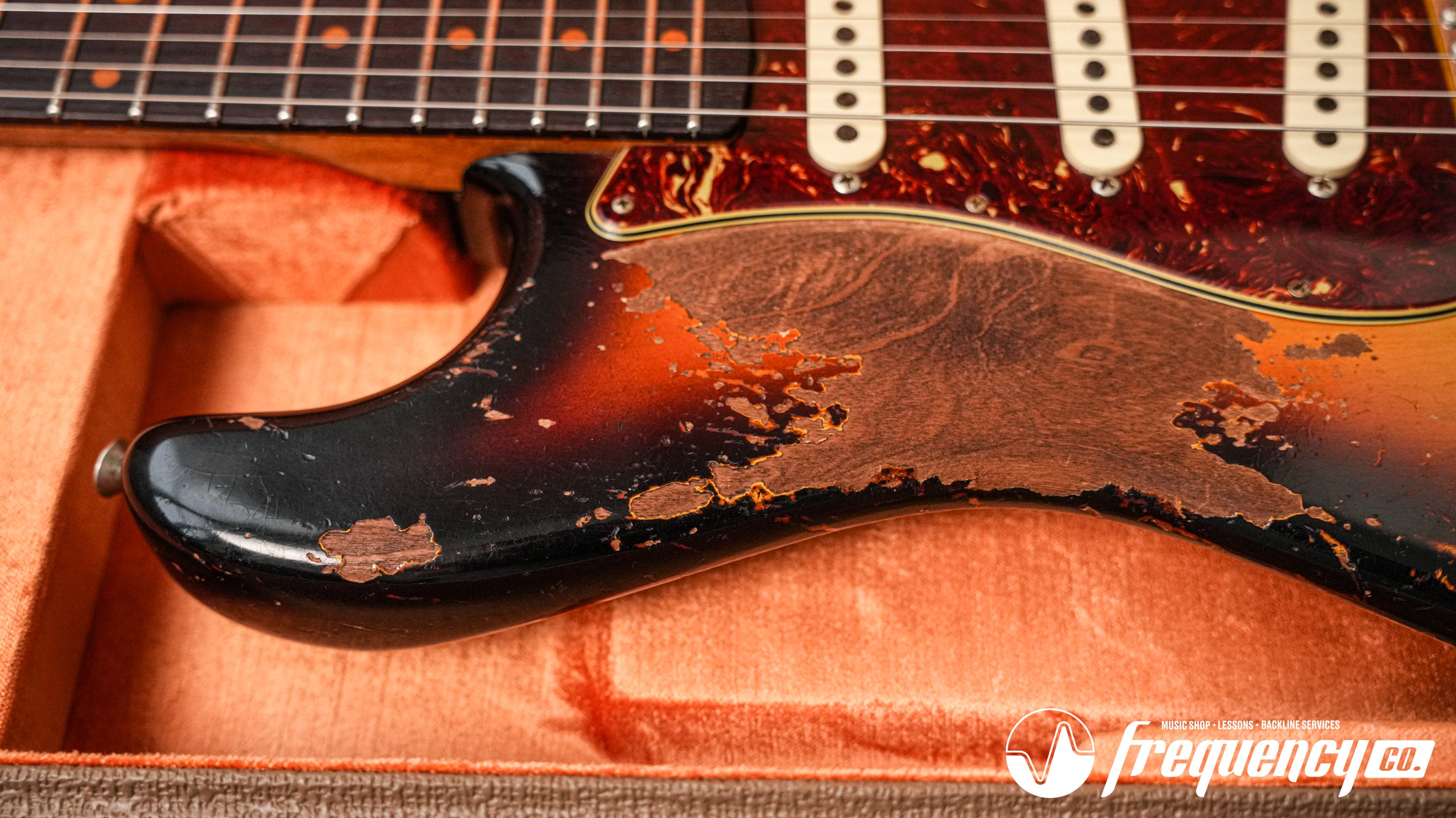 Fender Custom Shop Limited Edition Roasted Stratocaster 1961 Reissue in Sunburst with Rosewood Fingerboard - 2023