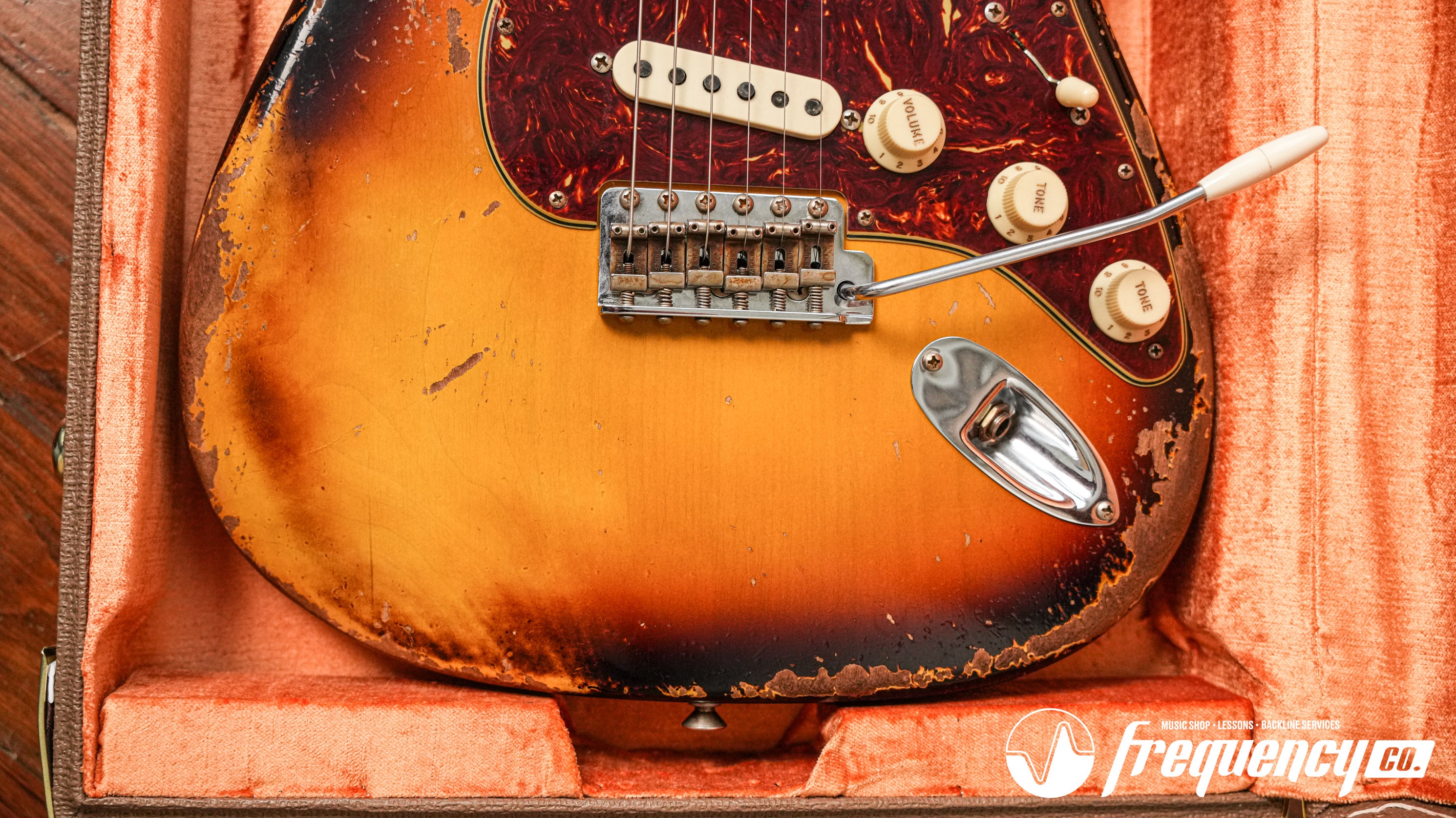 Fender Custom Shop Limited Edition Roasted Stratocaster 1961 Reissue in Sunburst with Rosewood Fingerboard - 2023