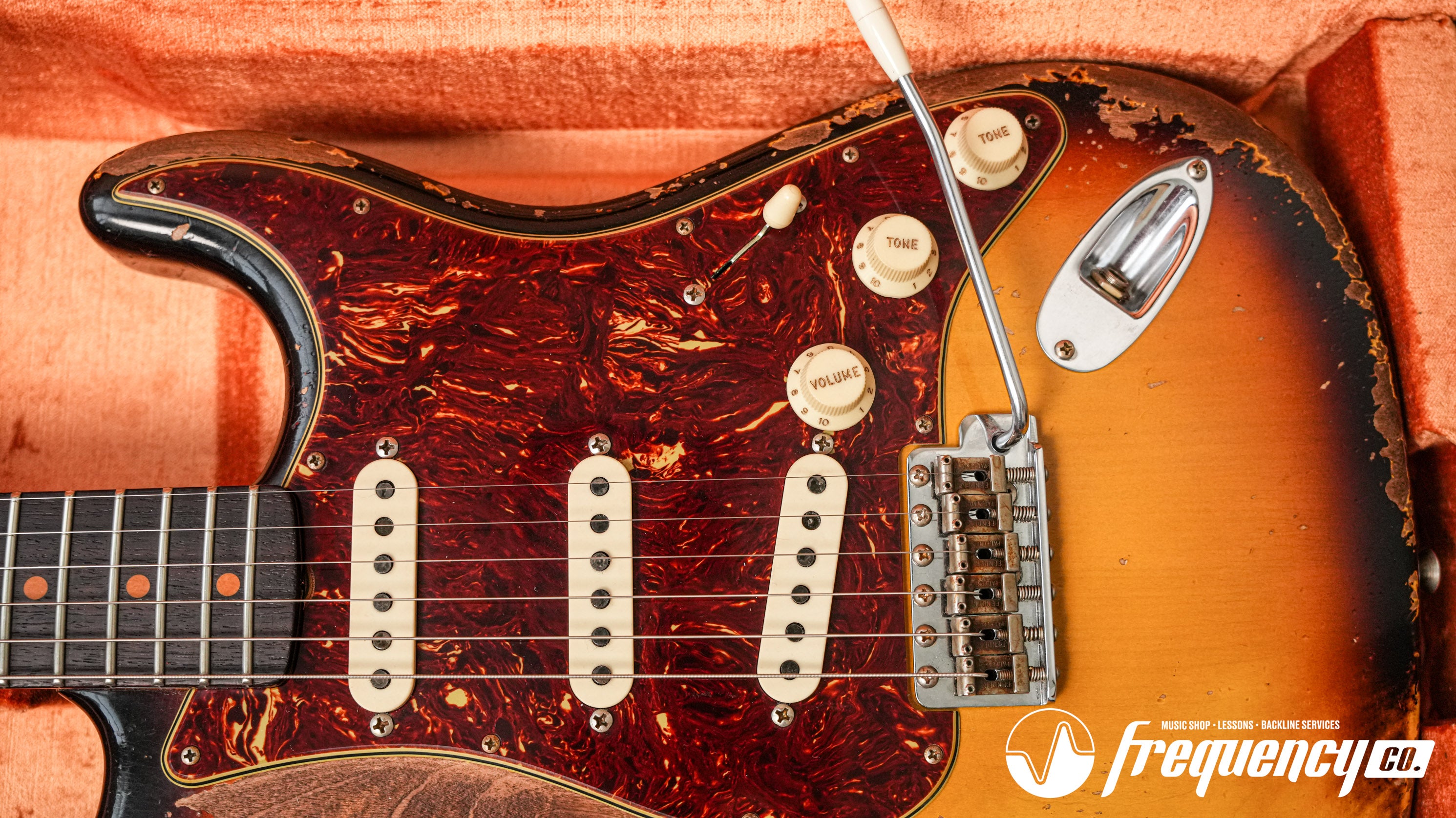 Fender Custom Shop Limited Edition Roasted Stratocaster 1961 Reissue in Sunburst with Rosewood Fingerboard - 2023