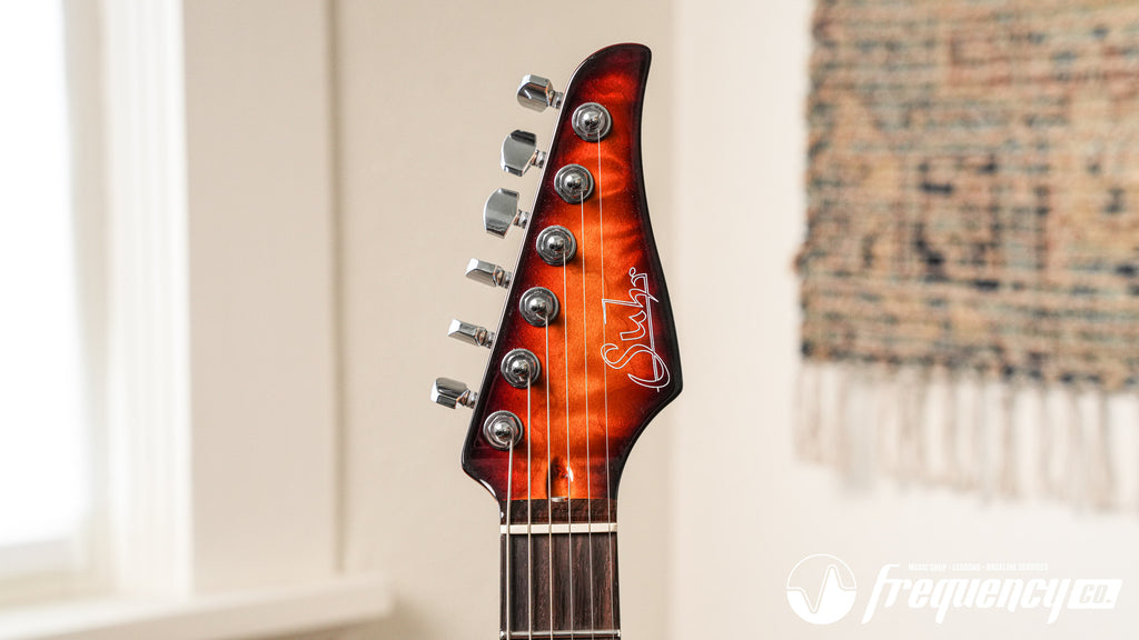 Suhr Standard in Sunburst with a Quilted Maple Top and a Chunky Birdseye Roasted Maple Neck - 2006