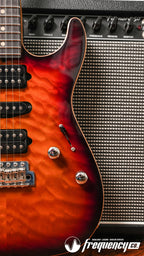 Suhr Standard in Sunburst with a Quilted Maple Top and a Chunky Birdseye Roasted Maple Neck - 2006