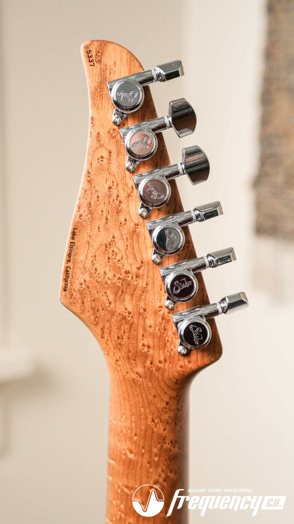 Suhr Standard in Sunburst with a Quilted Maple Top and a Chunky Birdseye Roasted Maple Neck - 2006