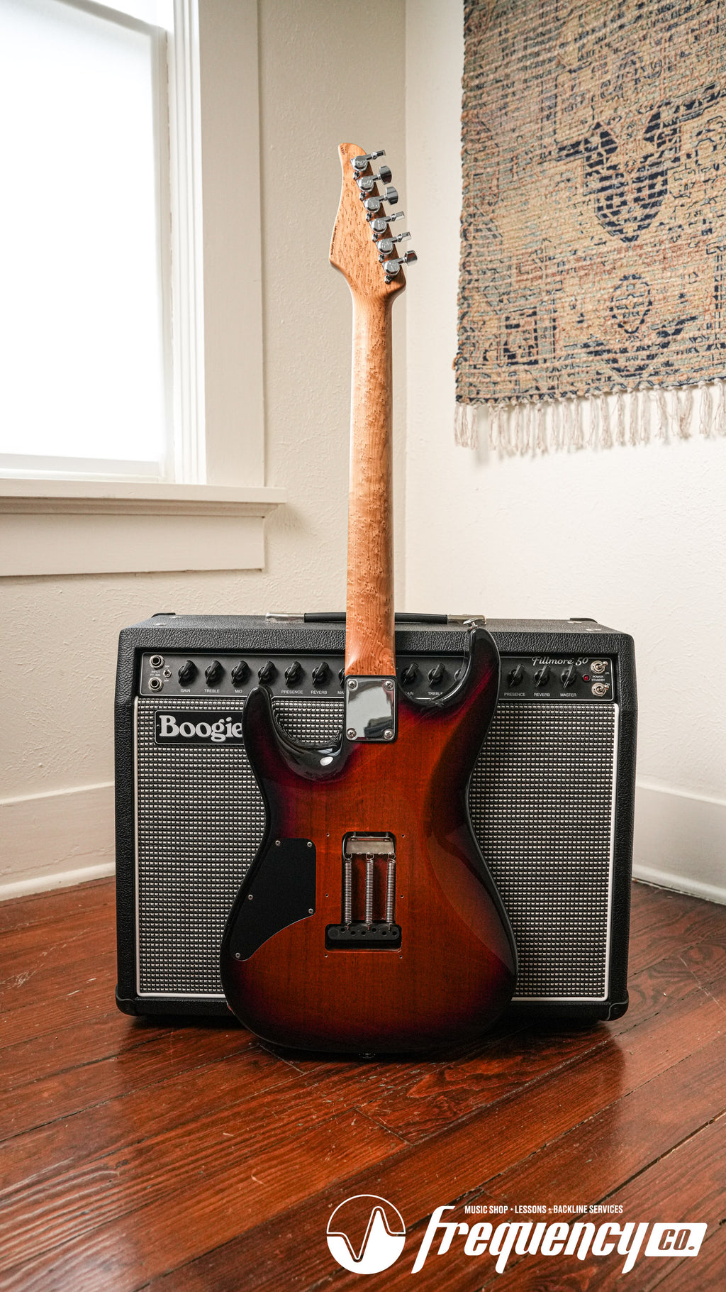 Suhr Standard in Sunburst with a Quilted Maple Top and a Chunky Birdseye Roasted Maple Neck - 2006