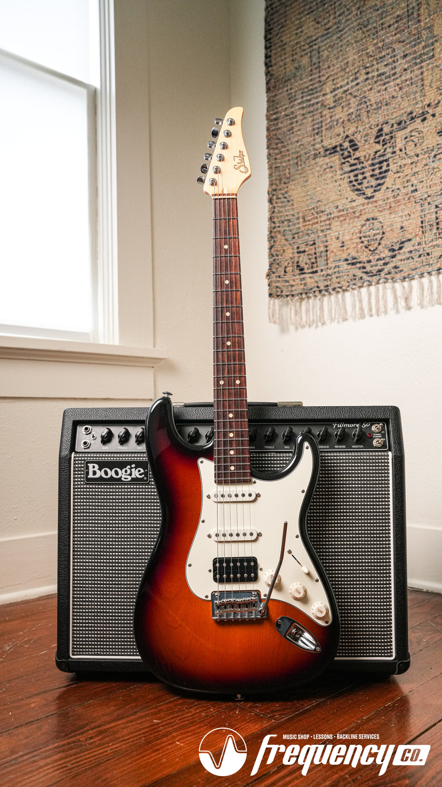 Suhr Classic Pro HSS with Rosewood Fingerboard in Sunburst - 2017