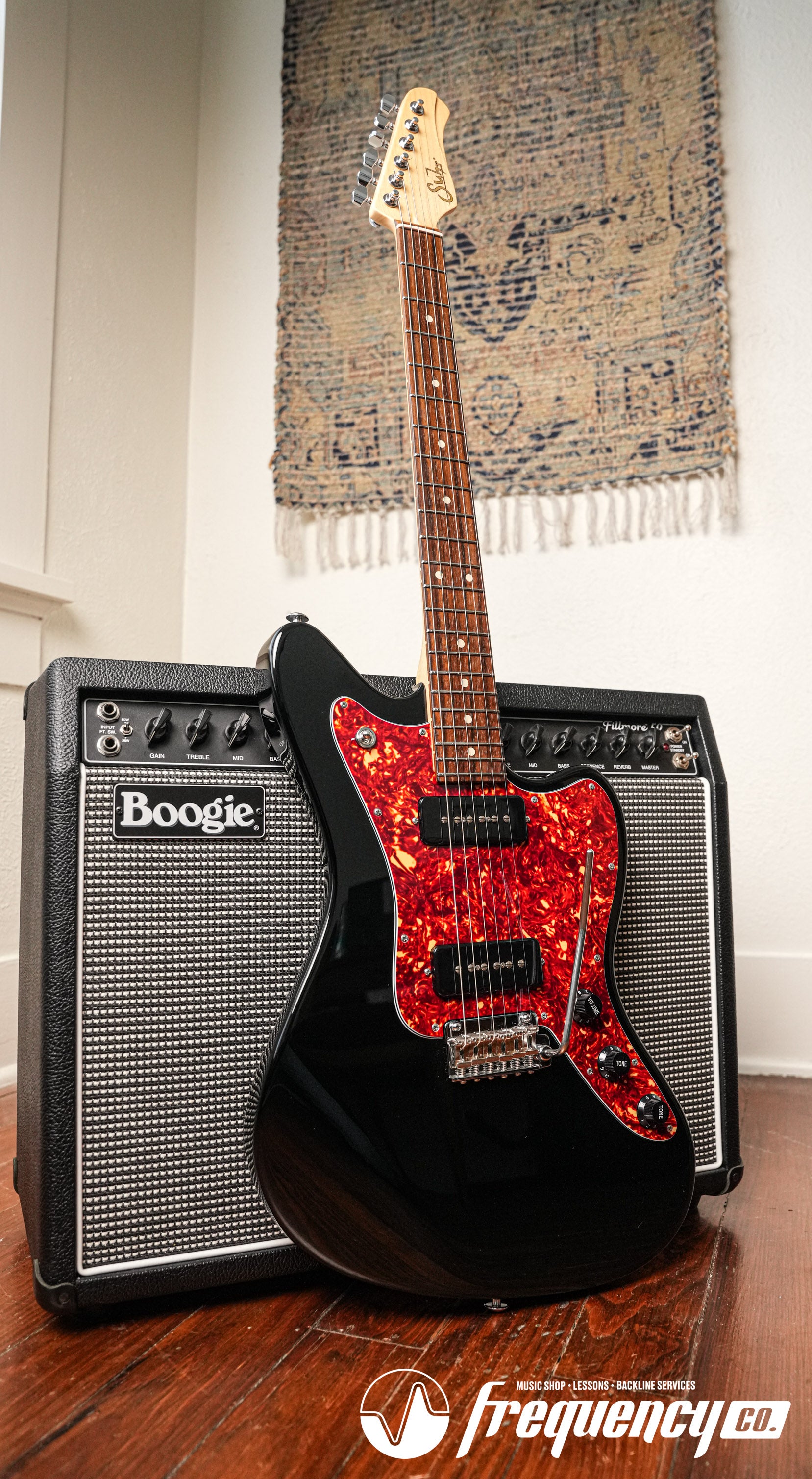 Suhr JM Pro with Rosewood Fingerboard in Black - 2022