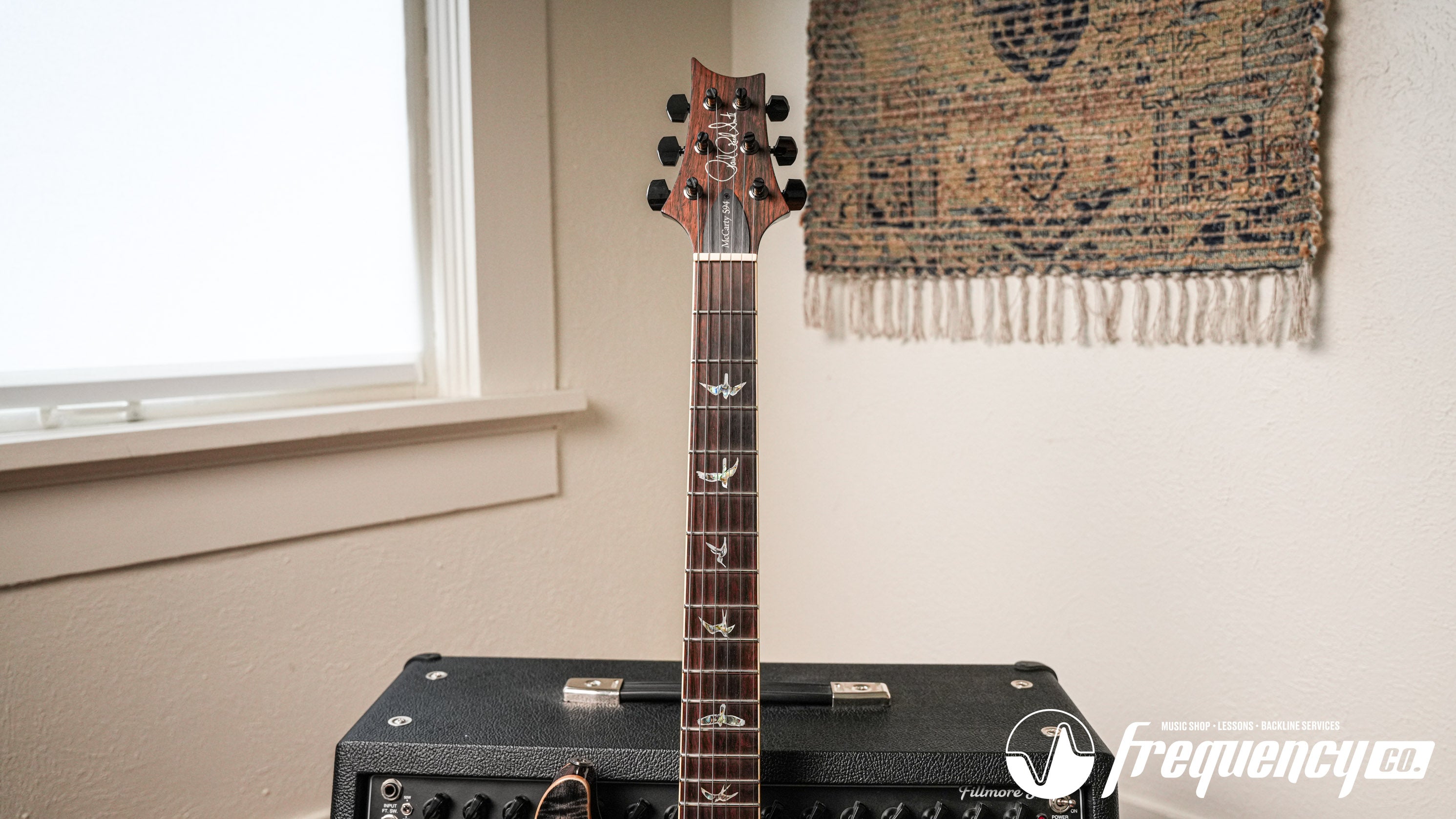 PRS McCarty 594 Hollowbody 10 Top in Charcoal Cherry - 2020