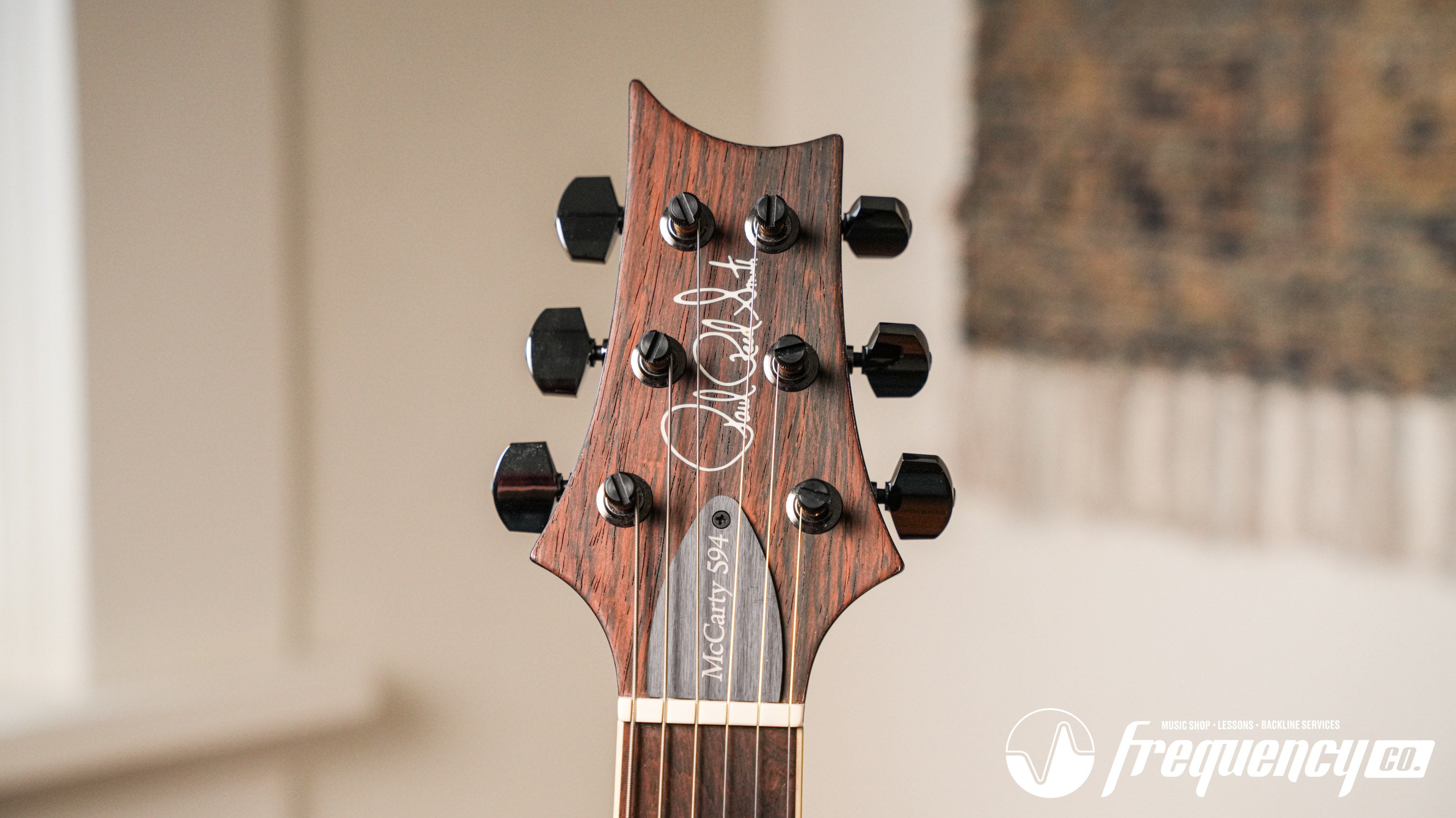 PRS McCarty 594 Hollowbody 10 Top in Charcoal Cherry - 2020