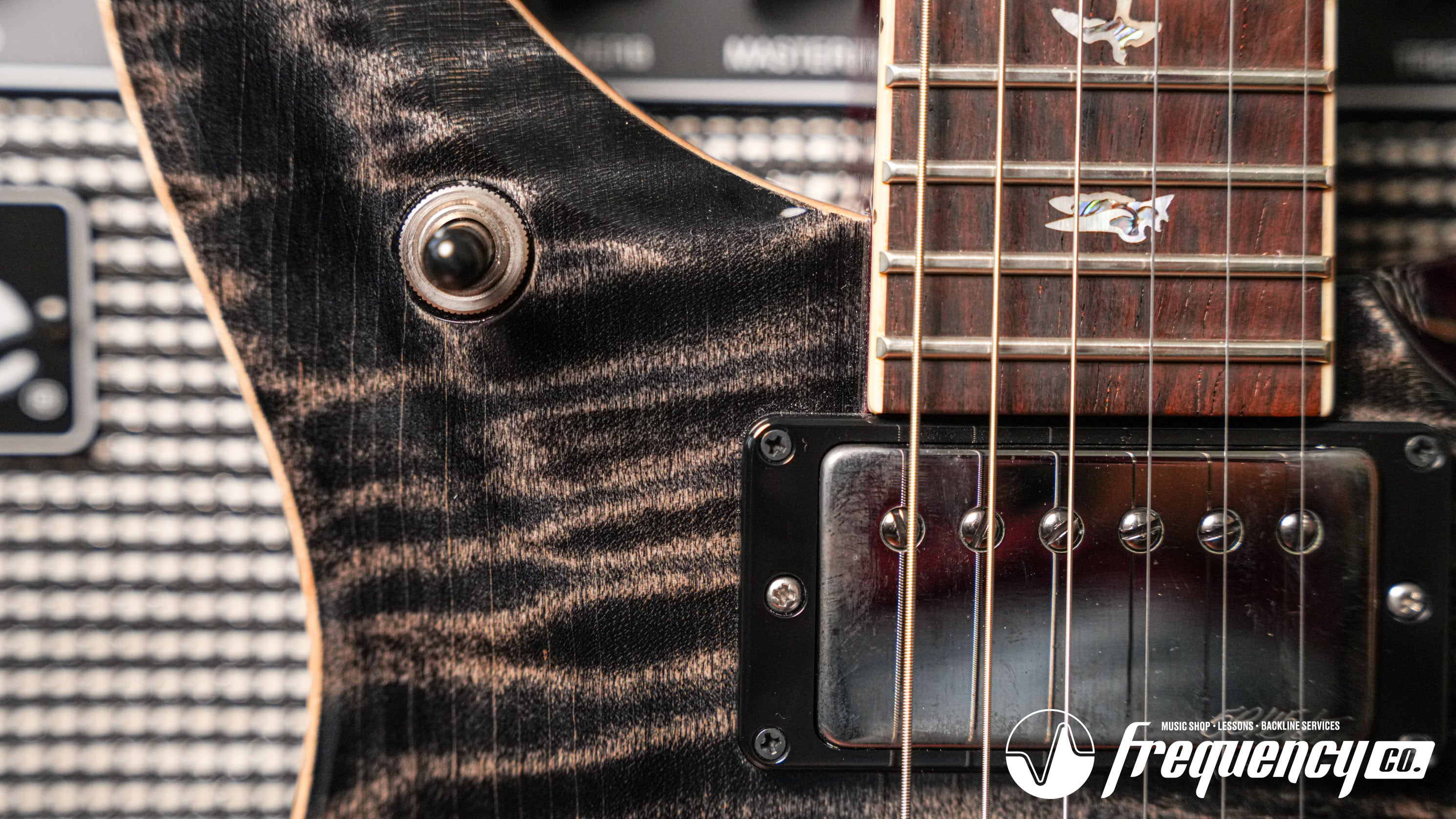 PRS McCarty 594 Hollowbody 10 Top in Charcoal Cherry - 2020