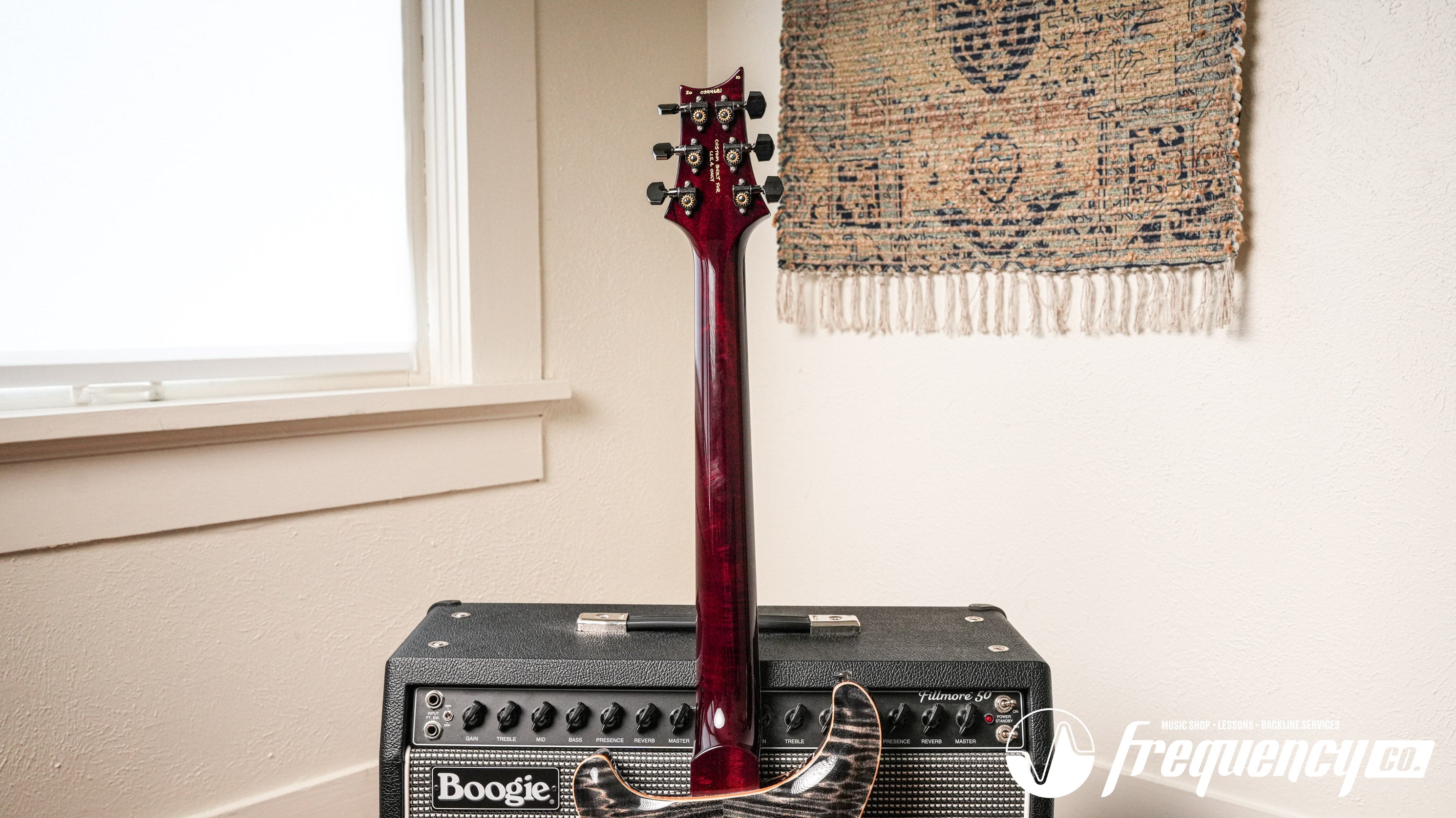 PRS McCarty 594 Hollowbody 10 Top in Charcoal Cherry - 2020