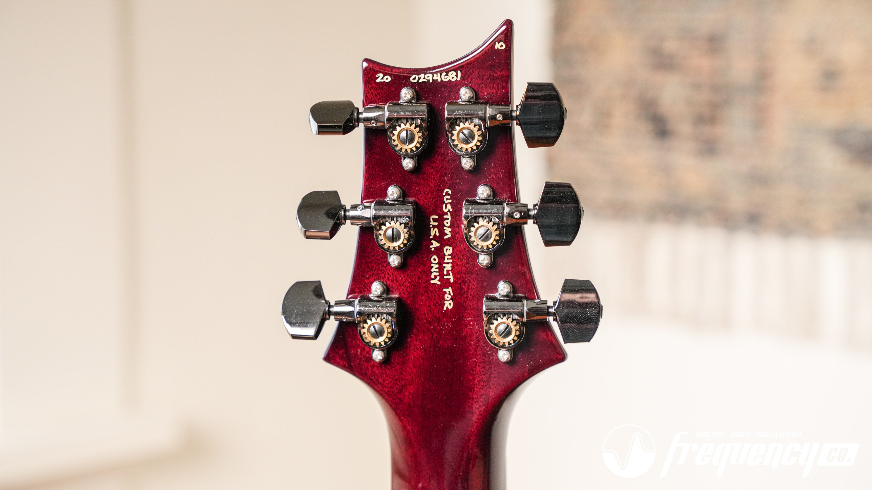 PRS McCarty 594 Hollowbody 10 Top in Charcoal Cherry - 2020