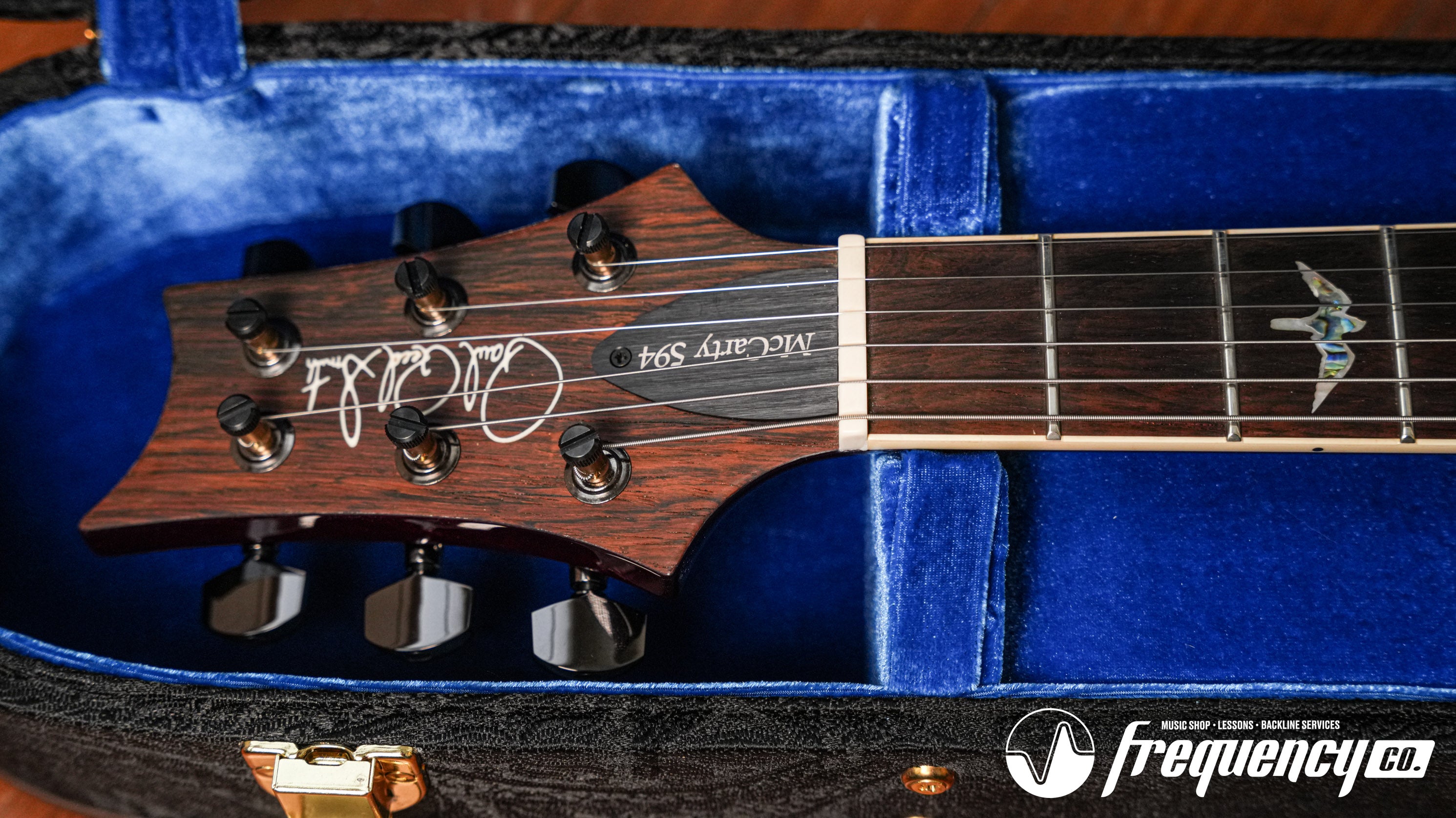 PRS McCarty 594 Hollowbody 10 Top in Charcoal Cherry - 2020