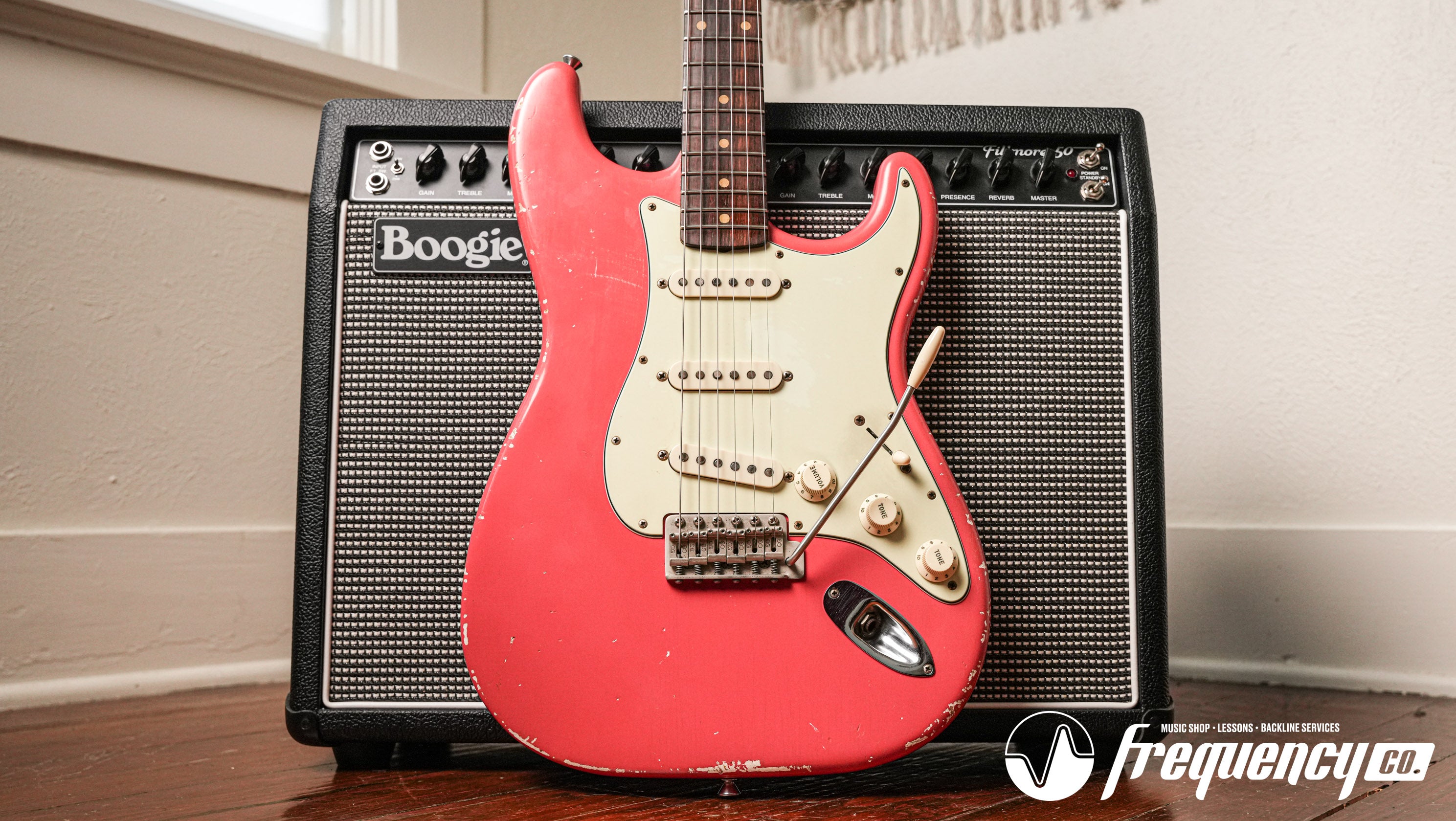 SVL '61 Reserve in Faded Fiesta Red with a Quarter Sawn Flamed Maple Neck and Alan Dingwall Pickups - 2022