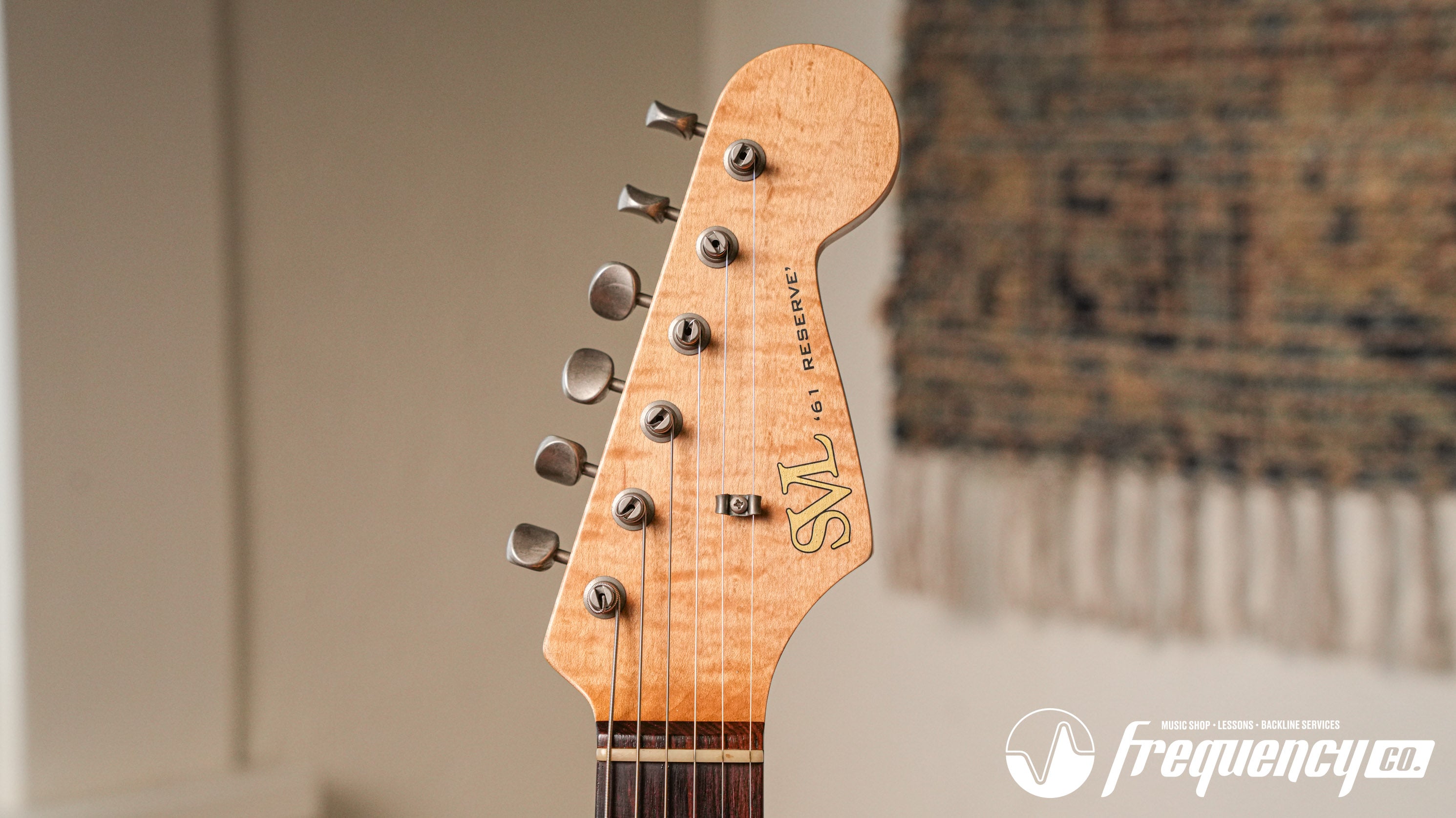 SVL '61 Reserve in Faded Fiesta Red with a Quarter Sawn Flamed Maple Neck and Alan Dingwall Pickups - 2022