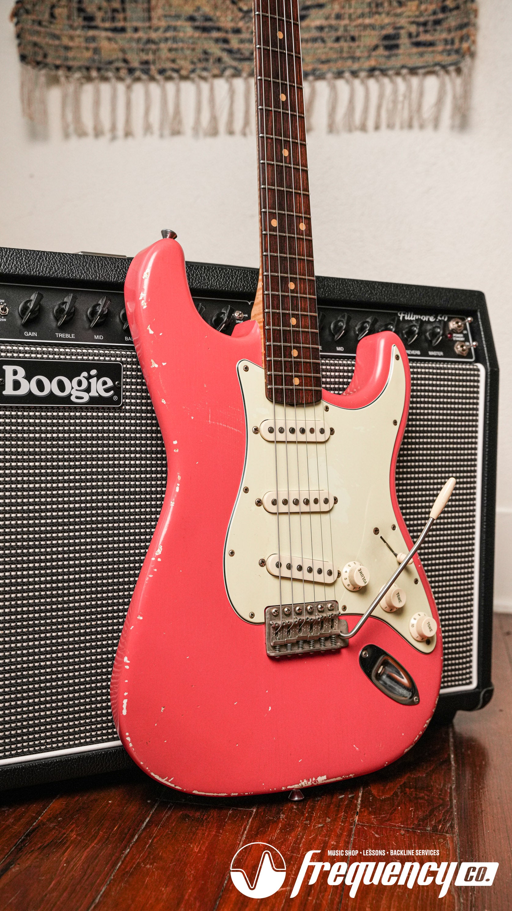 SVL '61 Reserve in Faded Fiesta Red with a Quarter Sawn Flamed Maple Neck and Alan Dingwall Pickups - 2022