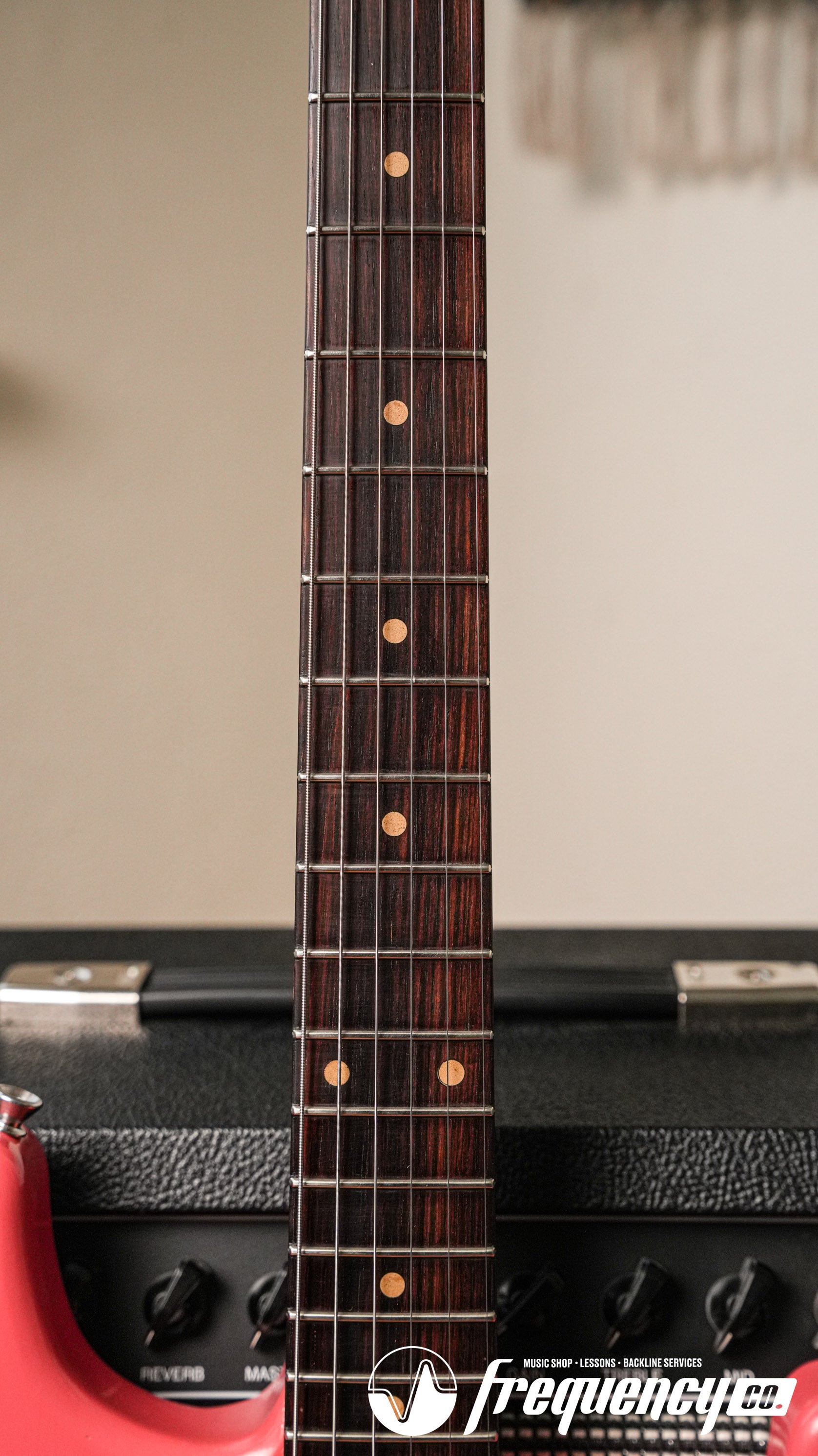 SVL '61 Reserve in Faded Fiesta Red with a Quarter Sawn Flamed Maple Neck and Alan Dingwall Pickups - 2022