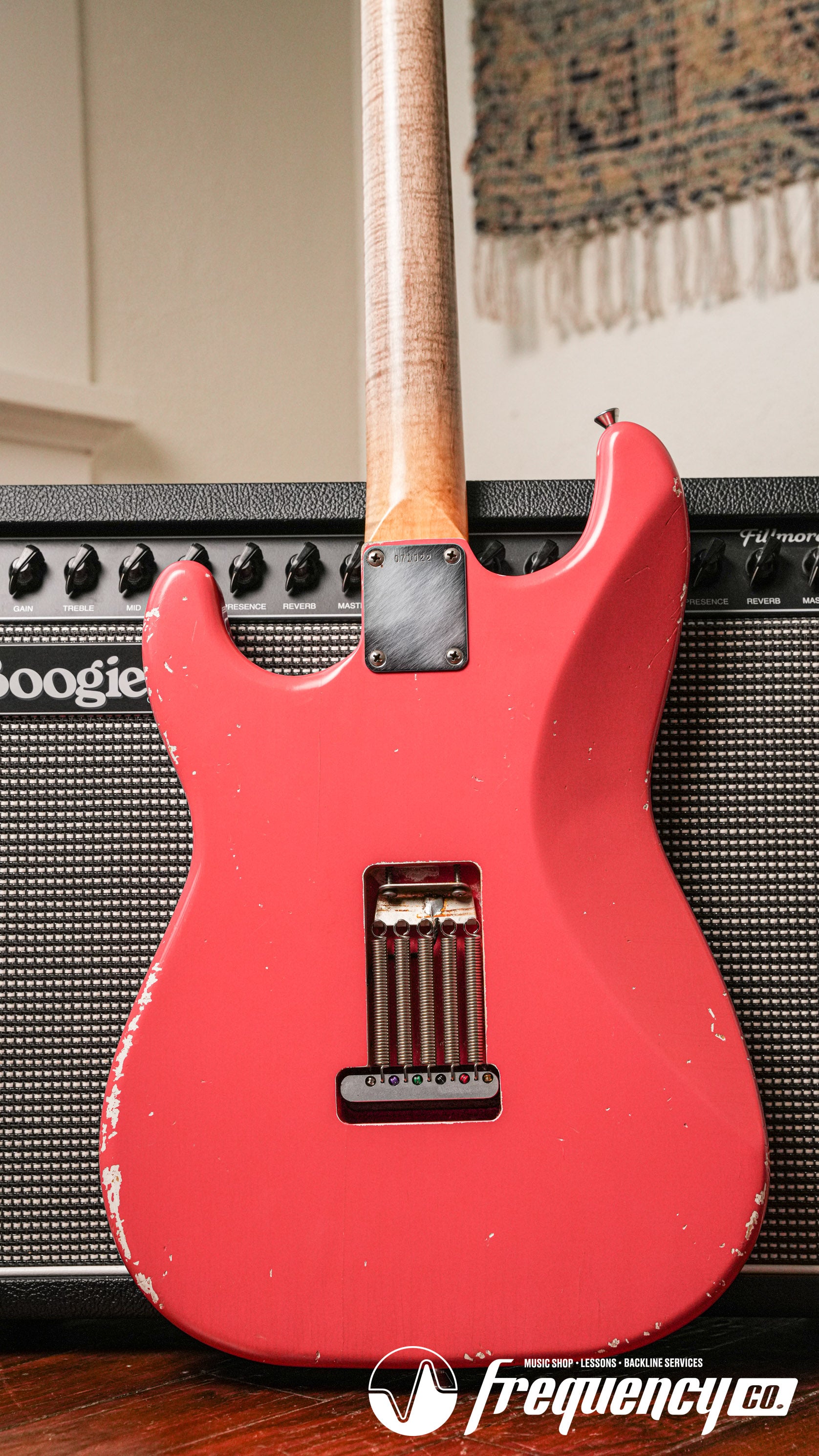 SVL '61 Reserve in Faded Fiesta Red with a Quarter Sawn Flamed Maple Neck and Alan Dingwall Pickups - 2022