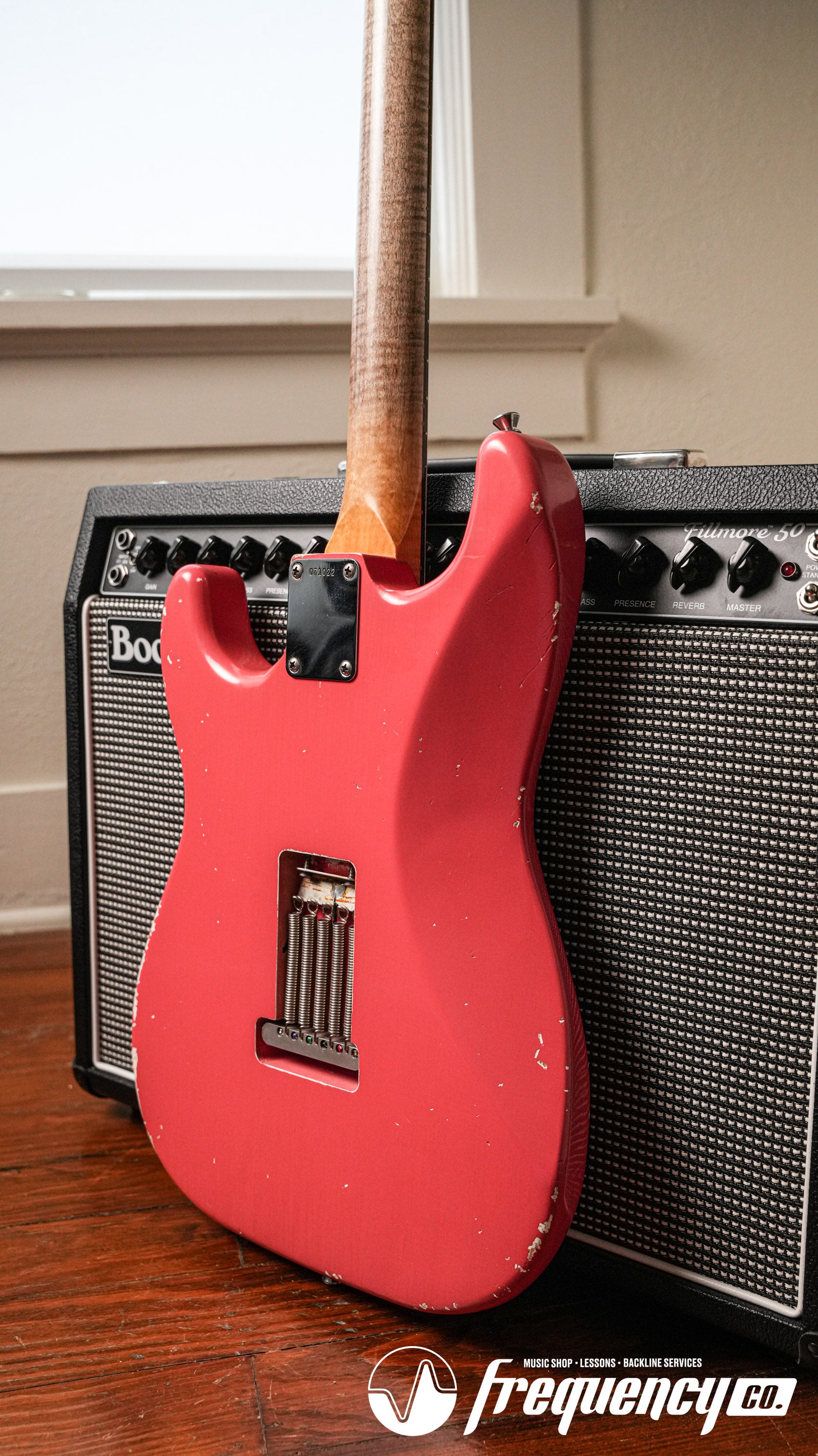 SVL '61 Reserve in Faded Fiesta Red with a Quarter Sawn Flamed Maple Neck and Alan Dingwall Pickups - 2022
