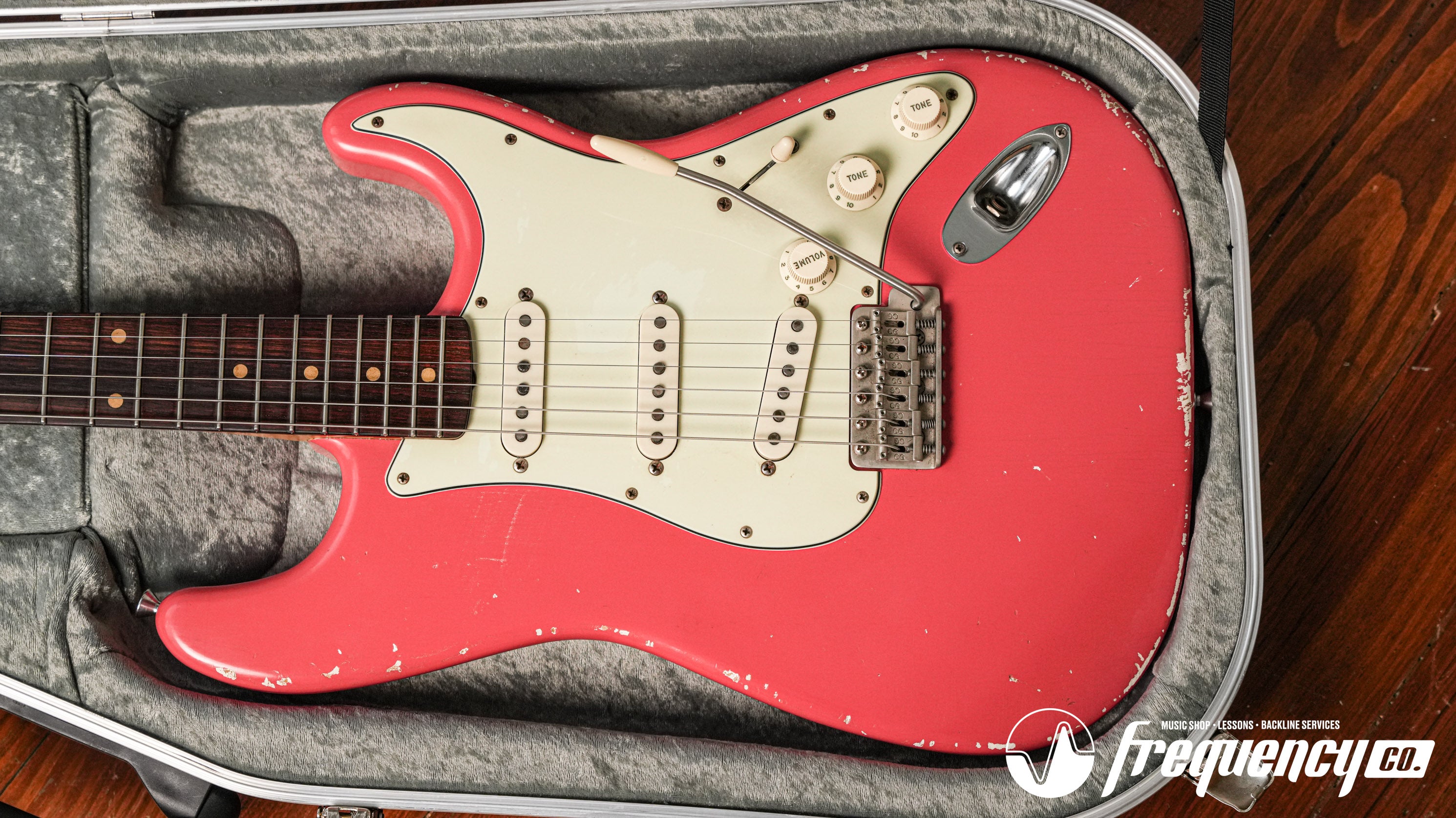 SVL '61 Reserve in Faded Fiesta Red with a Quarter Sawn Flamed Maple Neck and Alan Dingwall Pickups - 2022