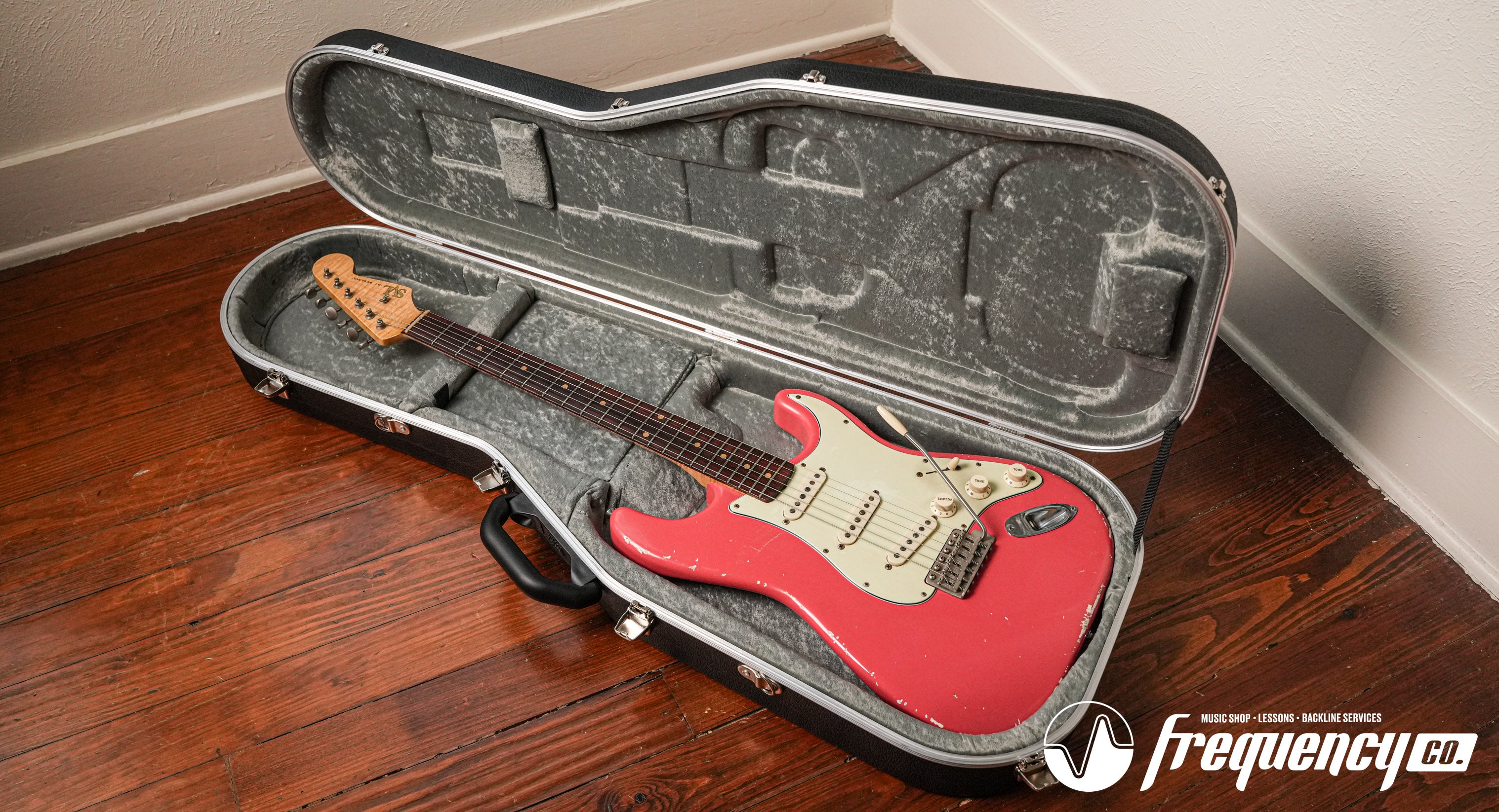 SVL '61 Reserve in Faded Fiesta Red with a Quarter Sawn Flamed Maple Neck and Alan Dingwall Pickups - 2022