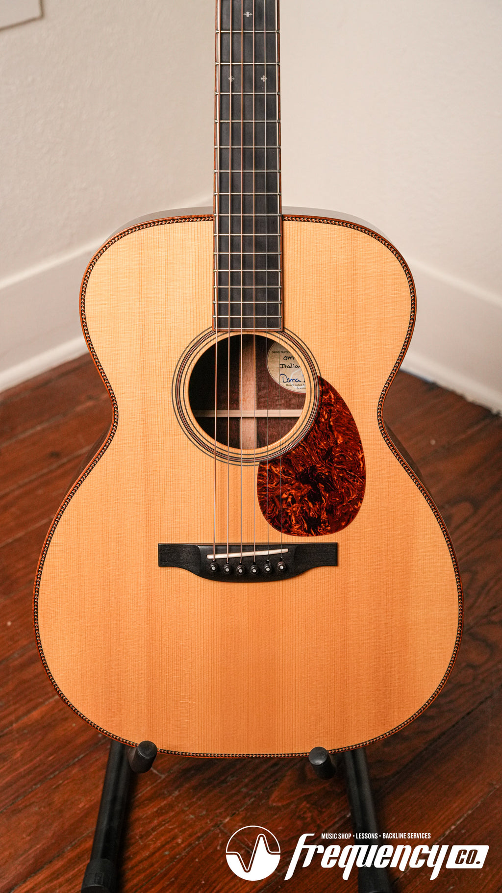 Bourgeois OM-DB Signature Italian Cocobolo Acoustic Guitar - 2018