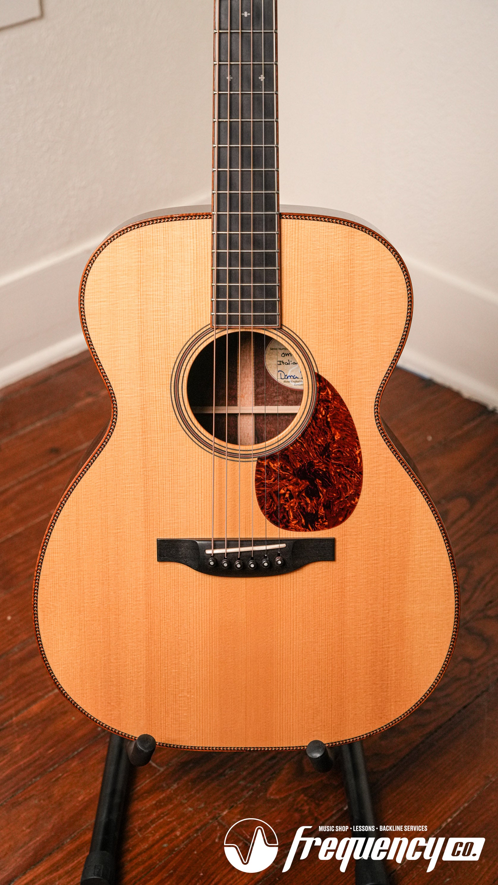 Bourgeois OM-DB Signature Italian Cocobolo Acoustic Guitar - 2018