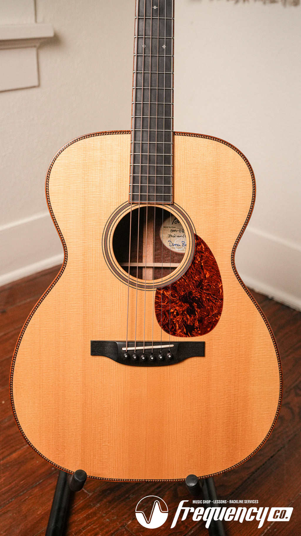 Bourgeois OM-DB Signature Italian Cocobolo Acoustic Guitar - 2018