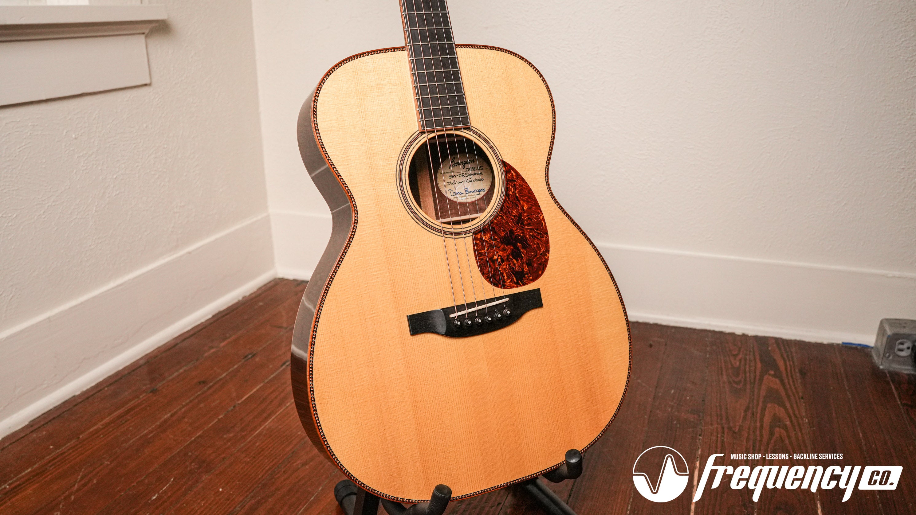 Bourgeois OM-DB Signature Italian Cocobolo Acoustic Guitar - 2018