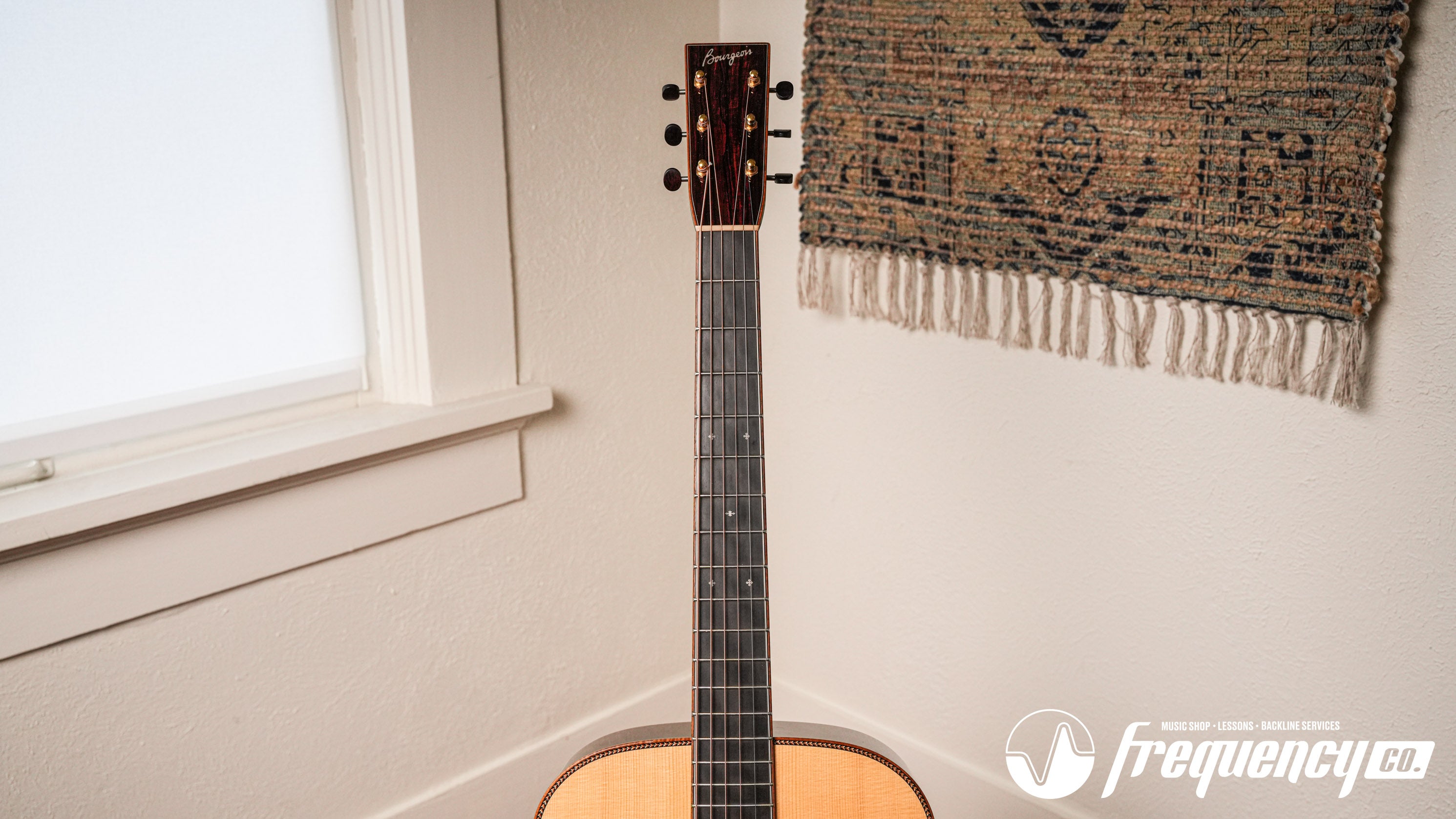 Bourgeois OM-DB Signature Italian Cocobolo Acoustic Guitar - 2018