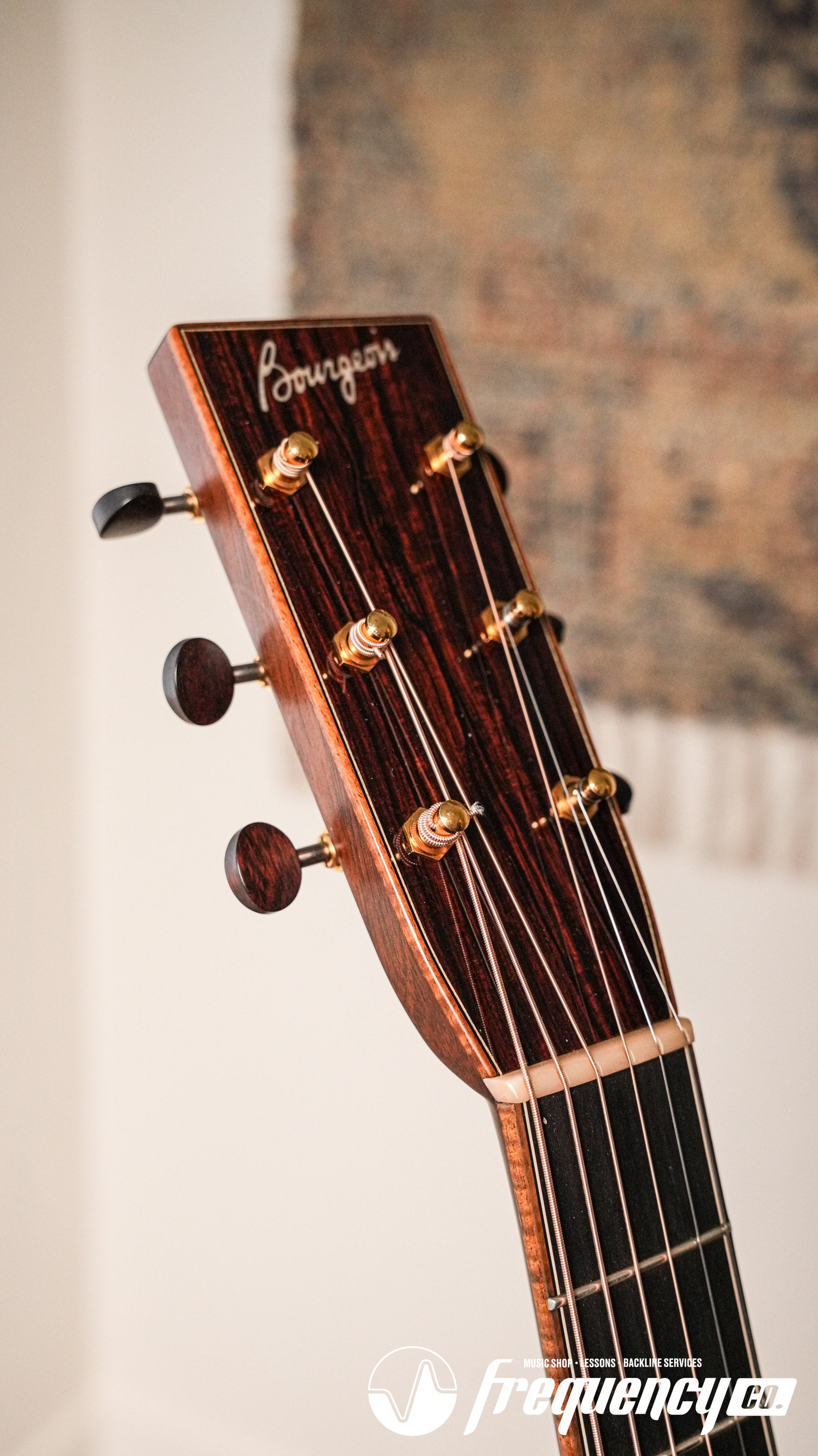 Bourgeois OM-DB Signature Italian Cocobolo Acoustic Guitar - 2018
