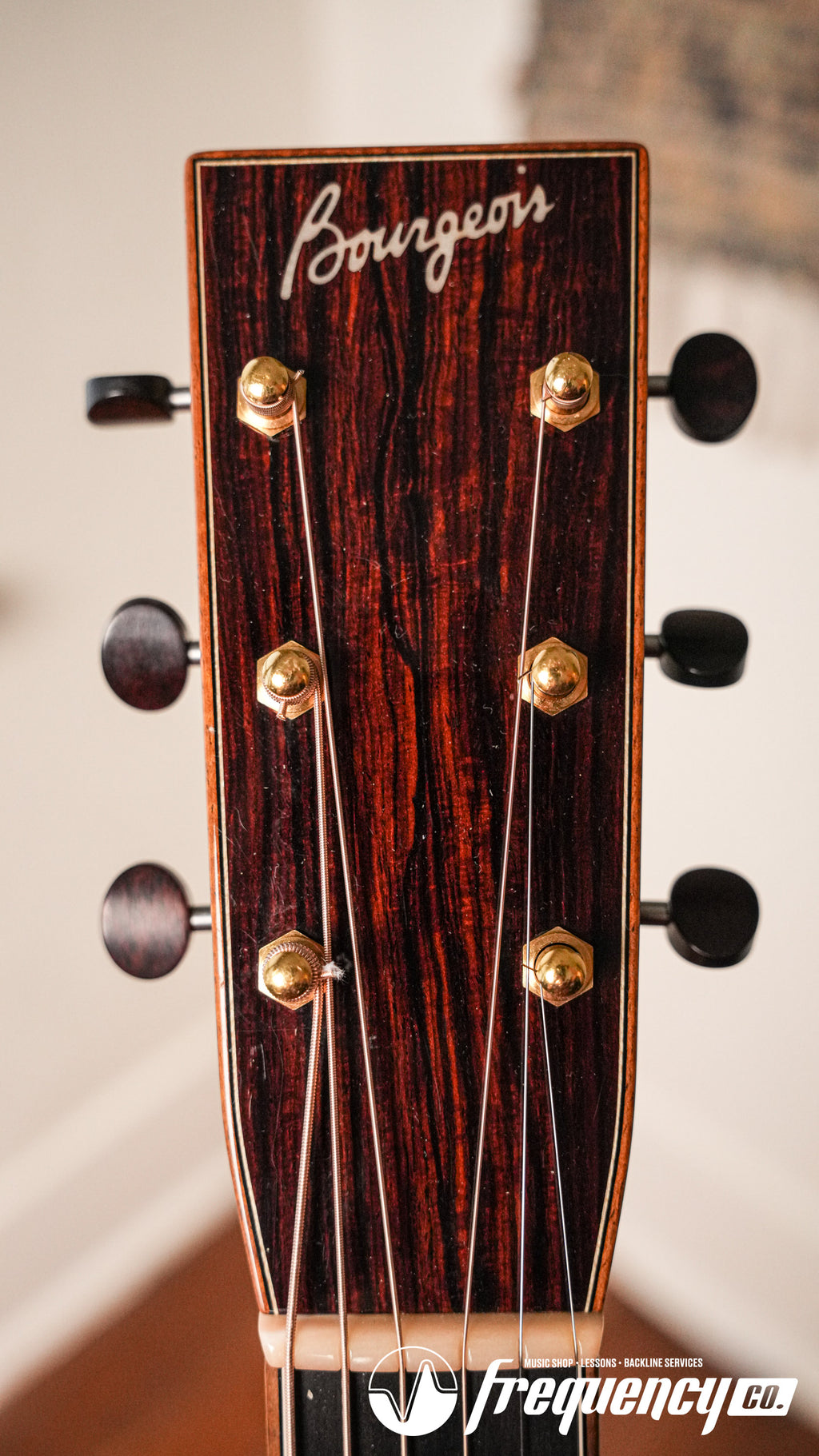Bourgeois OM-DB Signature Italian Cocobolo Acoustic Guitar - 2018
