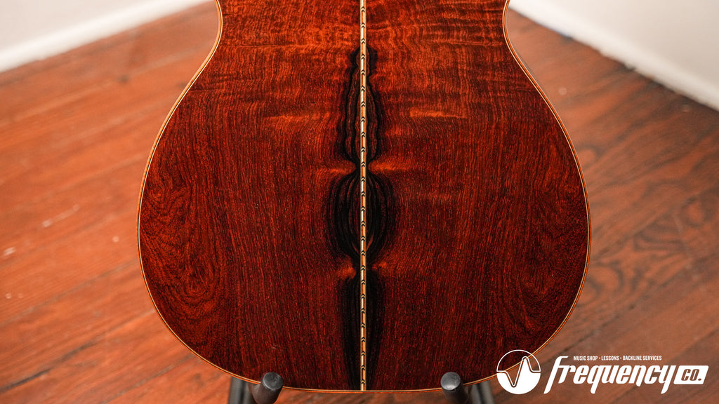 Bourgeois OM-DB Signature Italian Cocobolo Acoustic Guitar - 2018