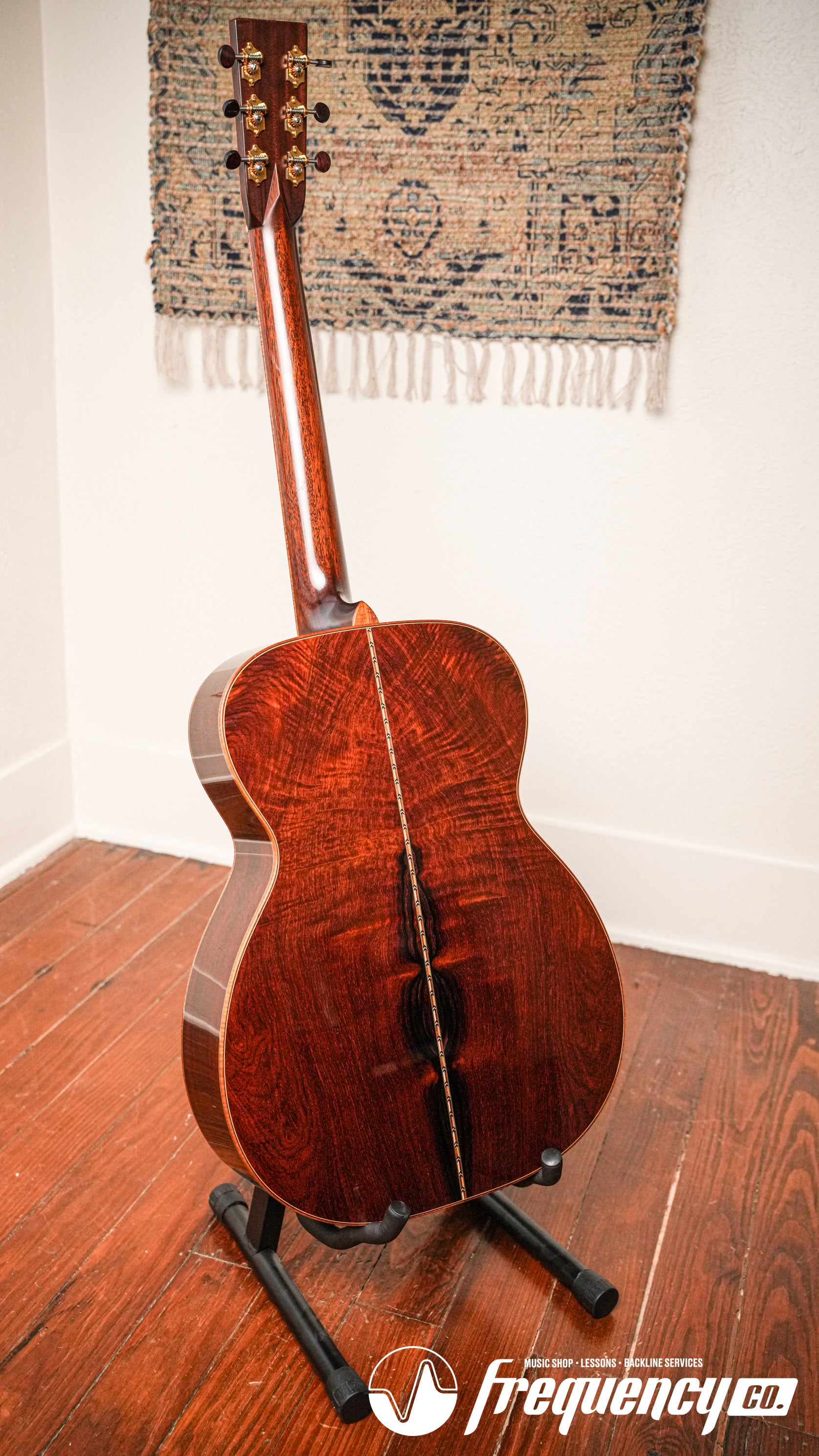 Bourgeois OM-DB Signature Italian Cocobolo Acoustic Guitar - 2018