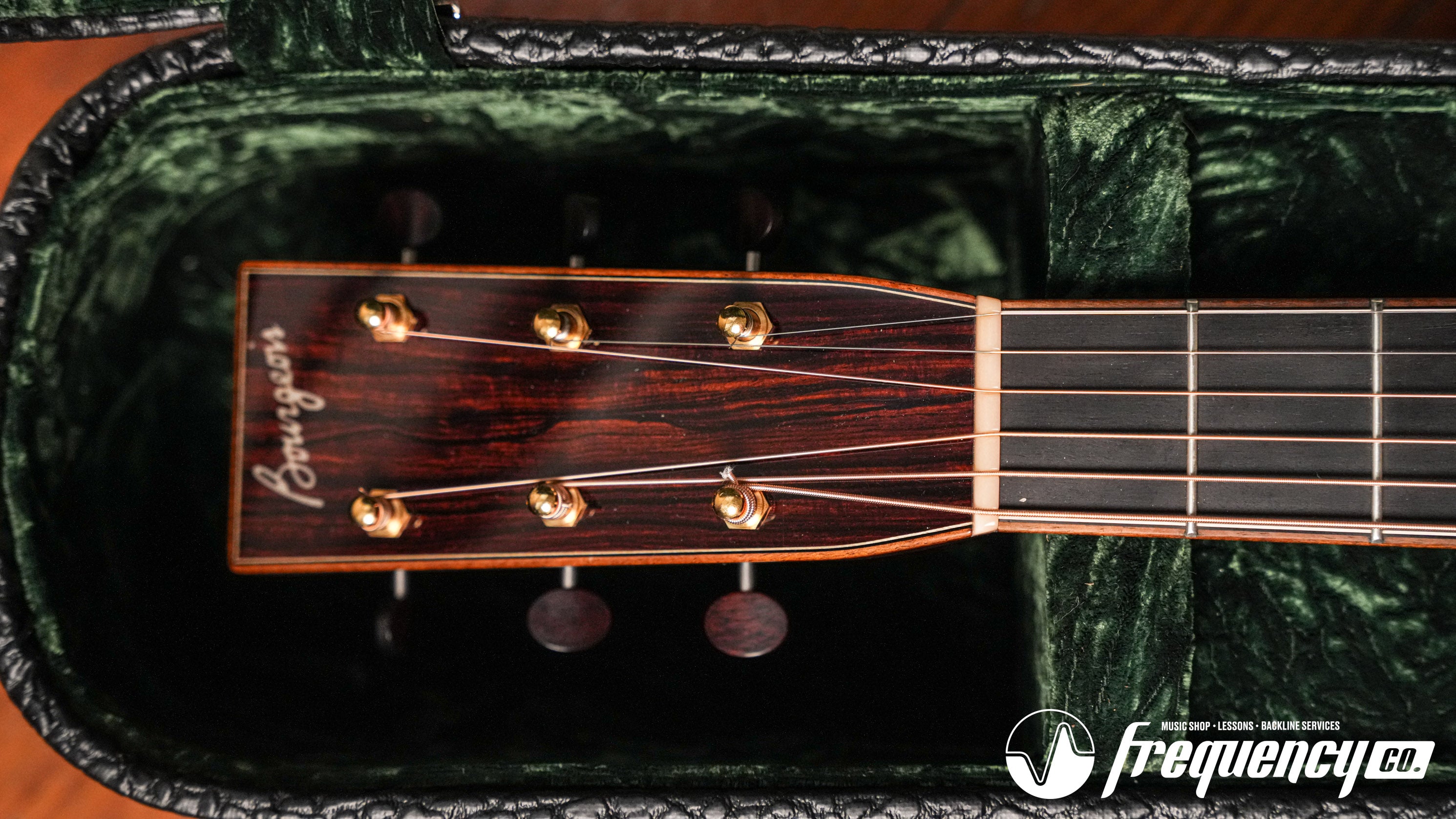 Bourgeois OM-DB Signature Italian Cocobolo Acoustic Guitar - 2018