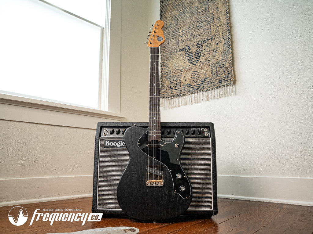 Veritas Custom Guitars Texas Miracle Custom in Open Grain Satin Black