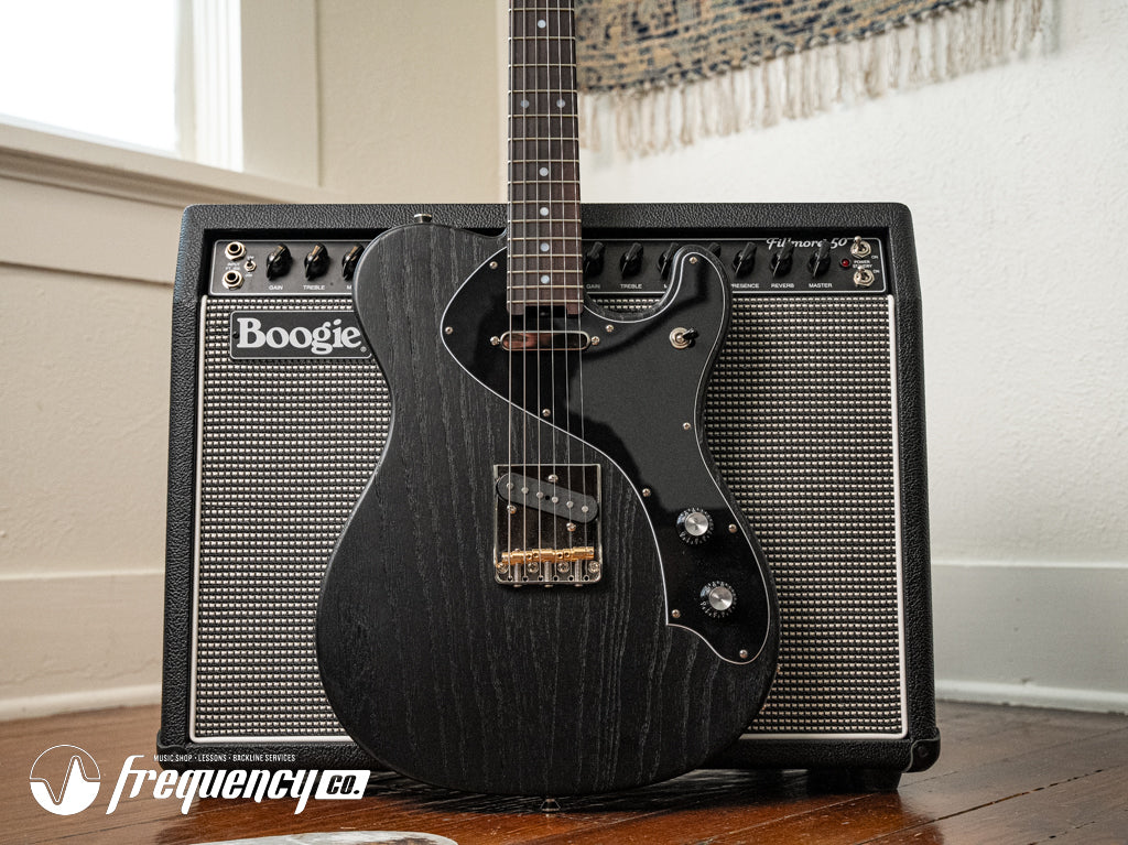 Veritas Custom Guitars Texas Miracle Custom in Open Grain Satin Black