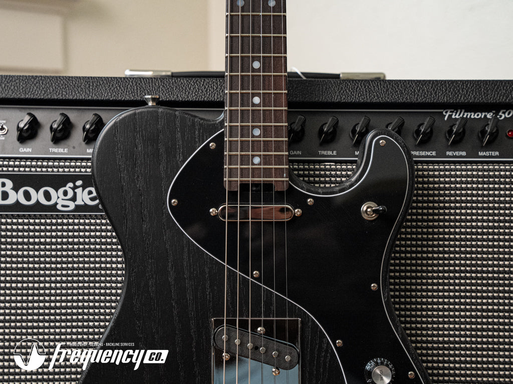 Veritas Custom Guitars Texas Miracle Custom in Open Grain Satin Black